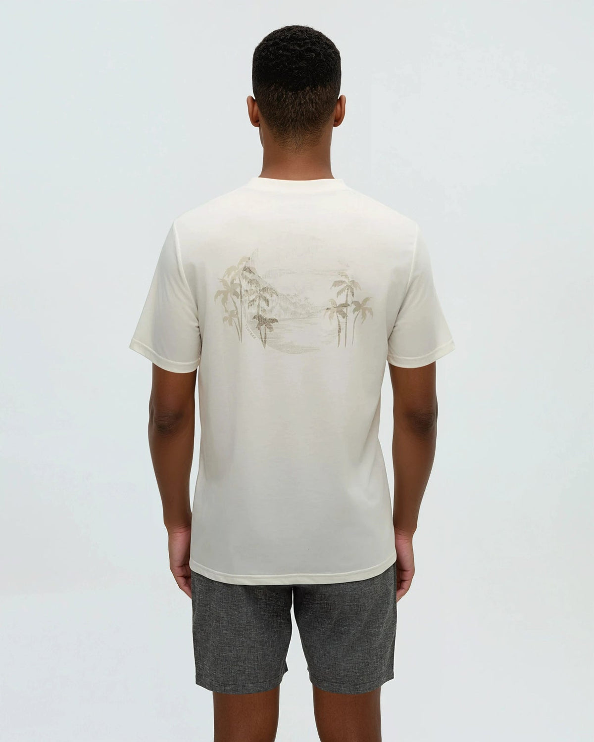 Tentree Men's Haiti Palm Overlay T-Shirt