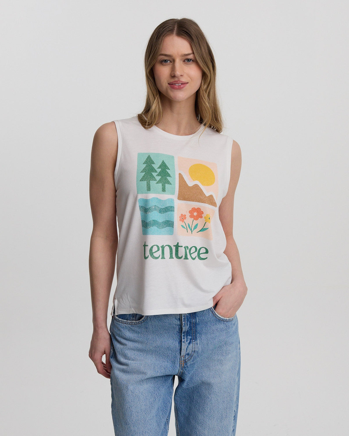 Tentree Women's Four Square Tank