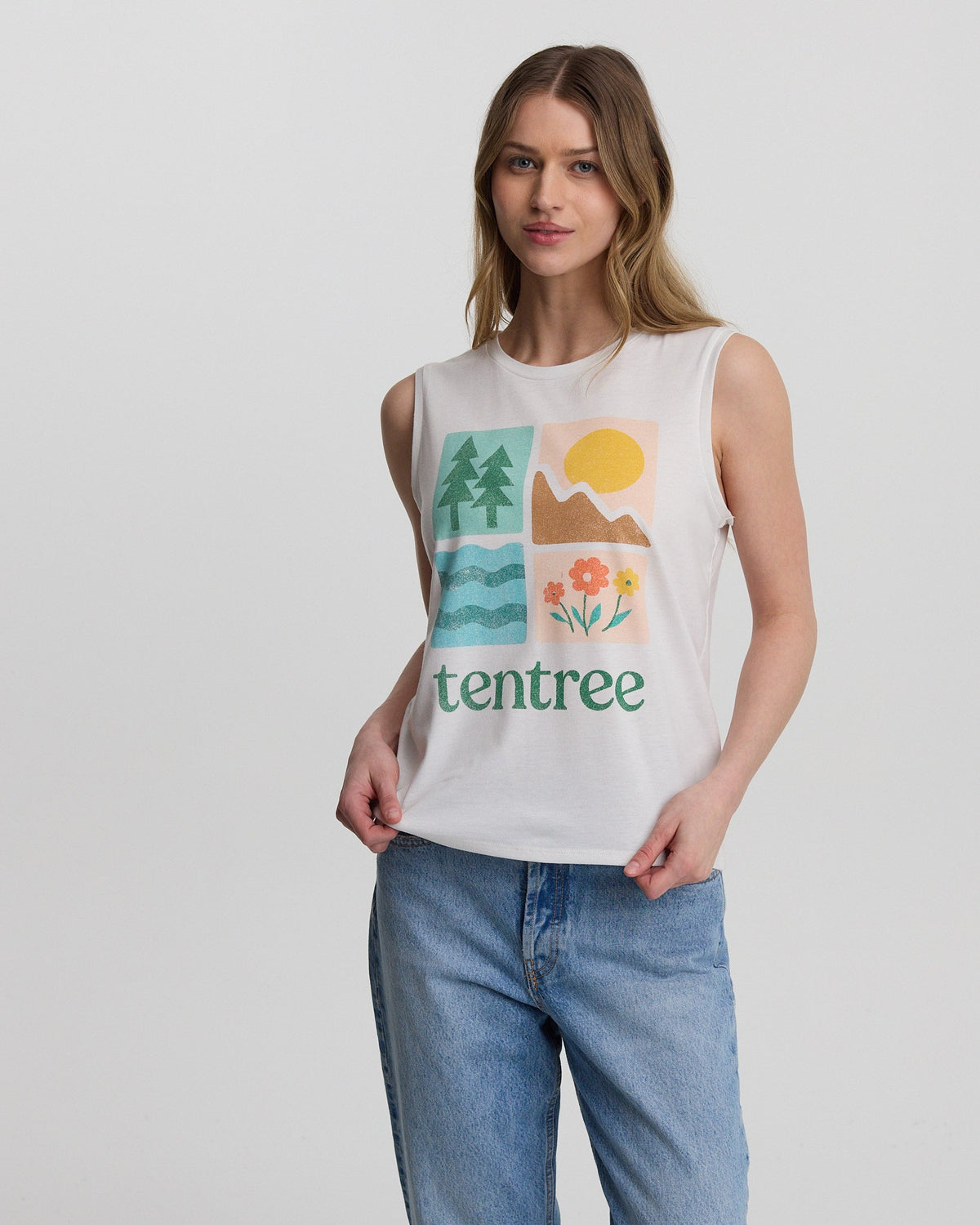 Tentree Women's Four Square Tank