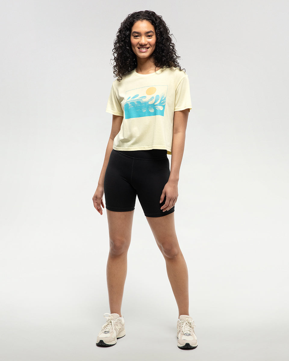 Tentree Women's Seaforestation Crop T-Shirt