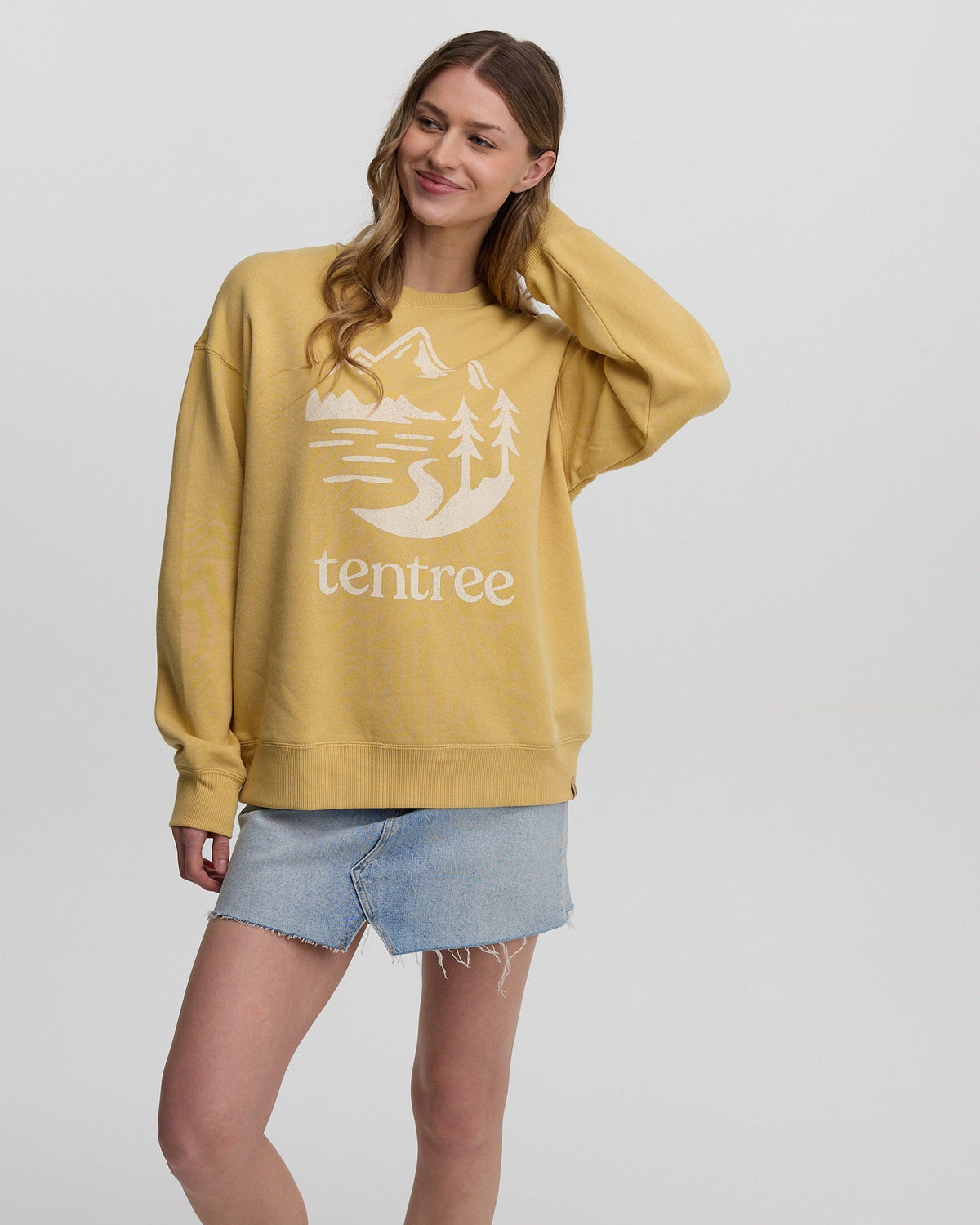 Tentree Women's Mountain Trees Crew