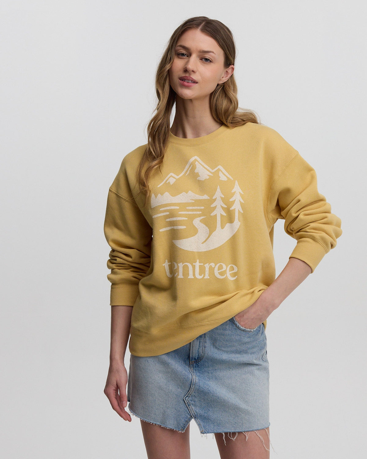 Tentree Women's Mountain Trees Crew
