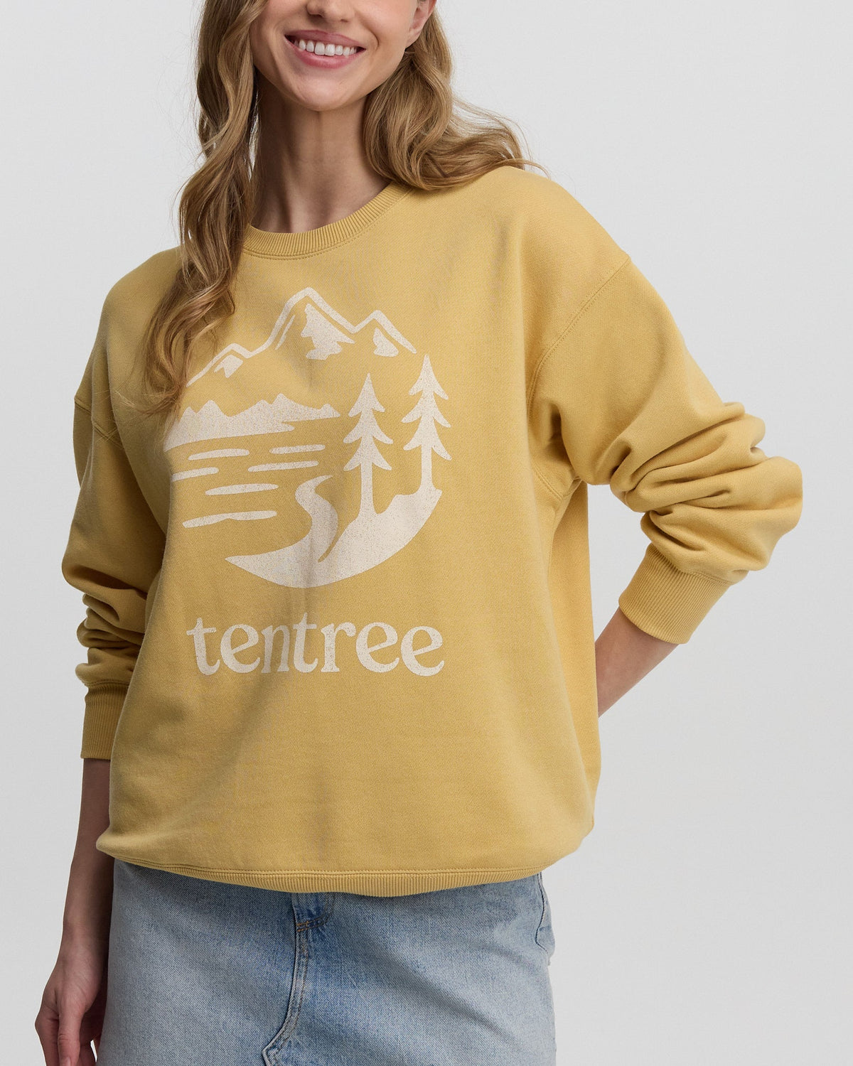 Tentree Women's Mountain Trees Crew