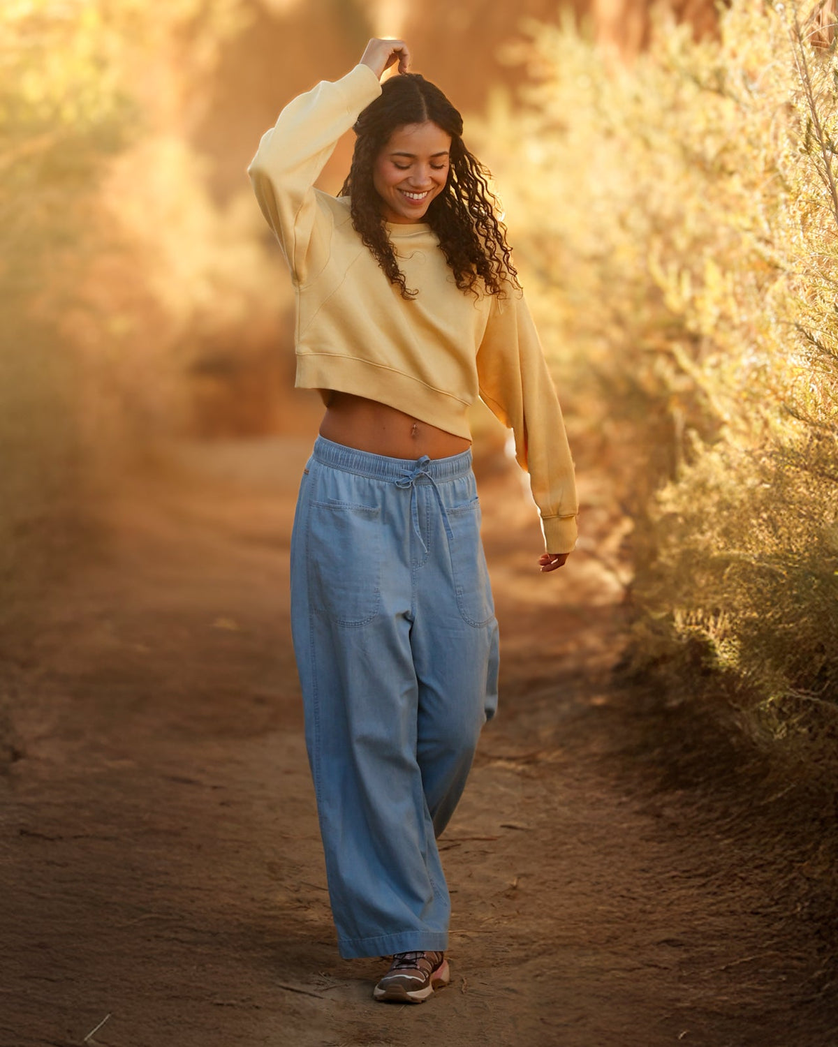 Tentree Women's Bluffs Cropped Crew