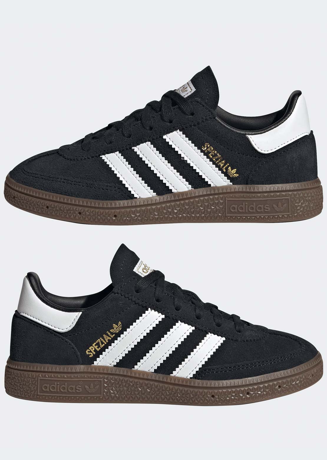 Adidas Junior Handball Spezial Shoes Core Black/FTW White/Gum