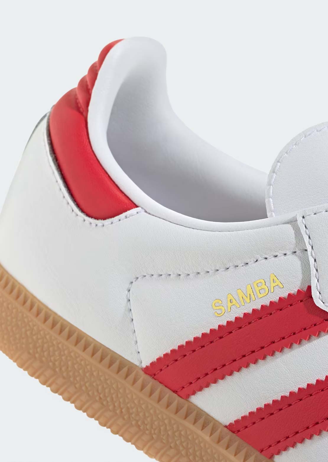 Adidas Junior Samba Originals Shoes Cloud White/Better Scarlet/Gum