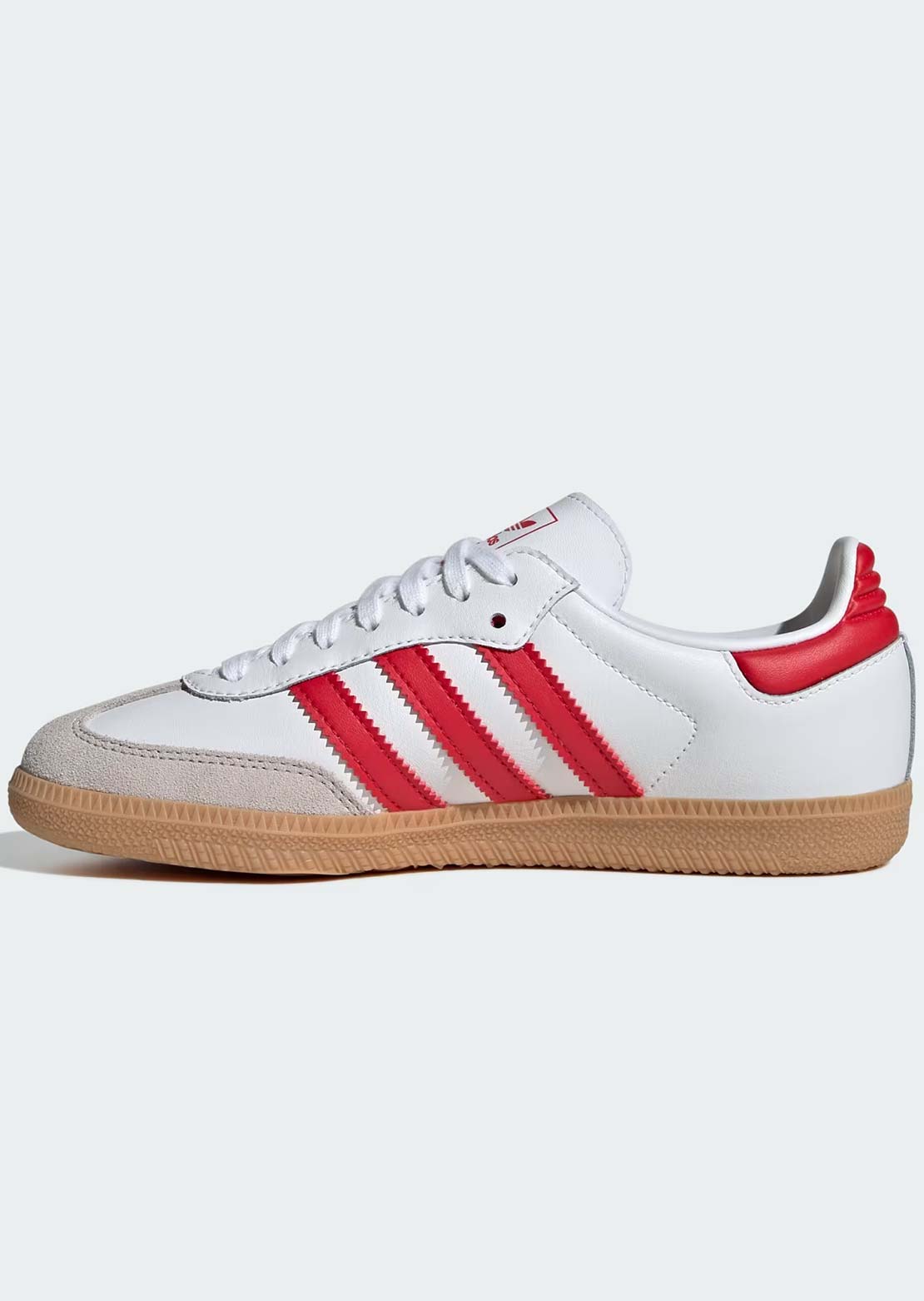 Adidas Junior Samba Originals Shoes Cloud White/Better Scarlet/Gum