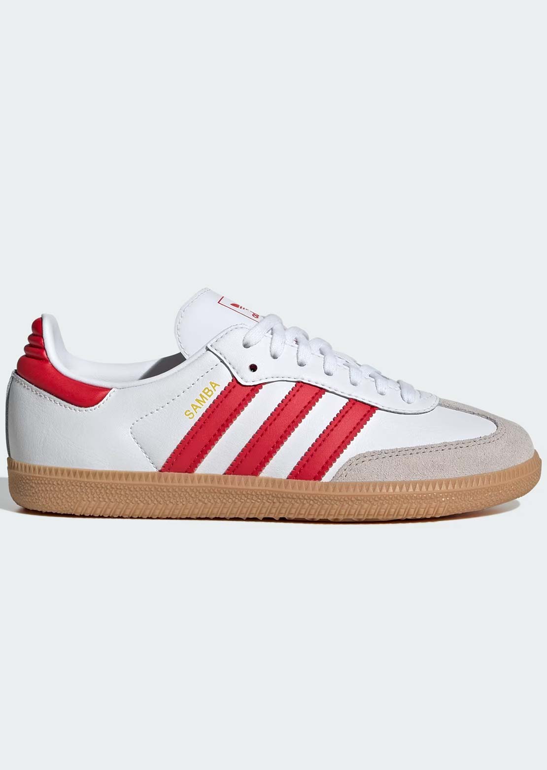 Adidas Junior Samba Originals Shoes Cloud White/Better Scarlet/Gum