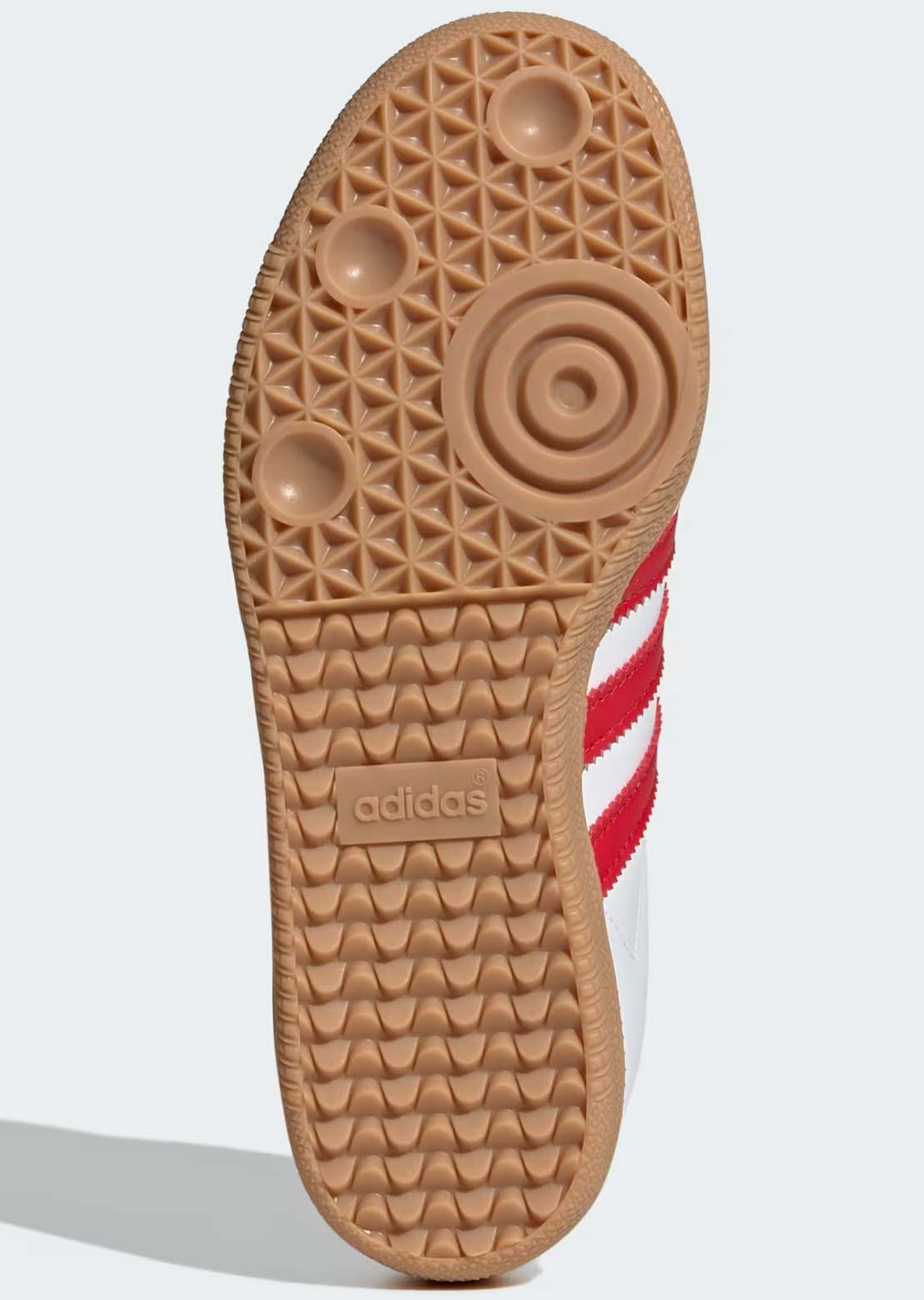 Adidas Junior Samba Originals Shoes Cloud White/Better Scarlet/Gum