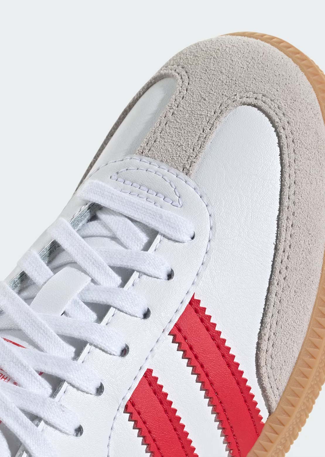 Adidas Junior Samba Originals Shoes Cloud White/Better Scarlet/Gum