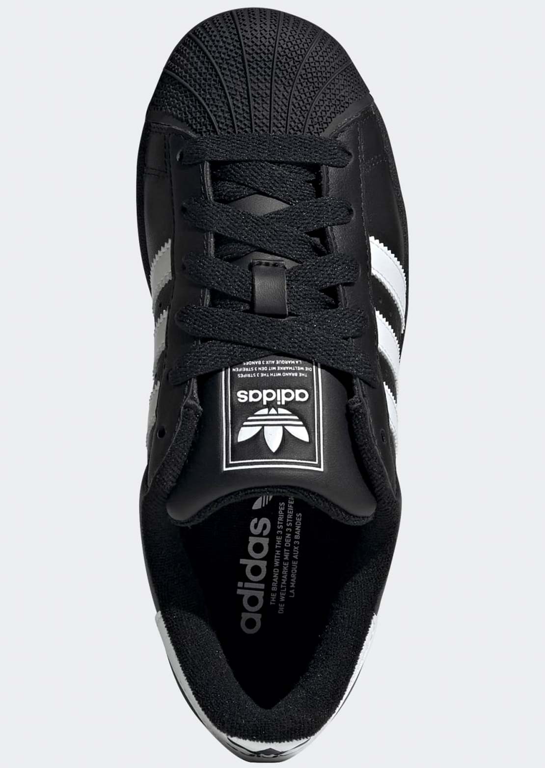 Adidas Junior Superstar II Shoes Core Black/FTW White/Core Black