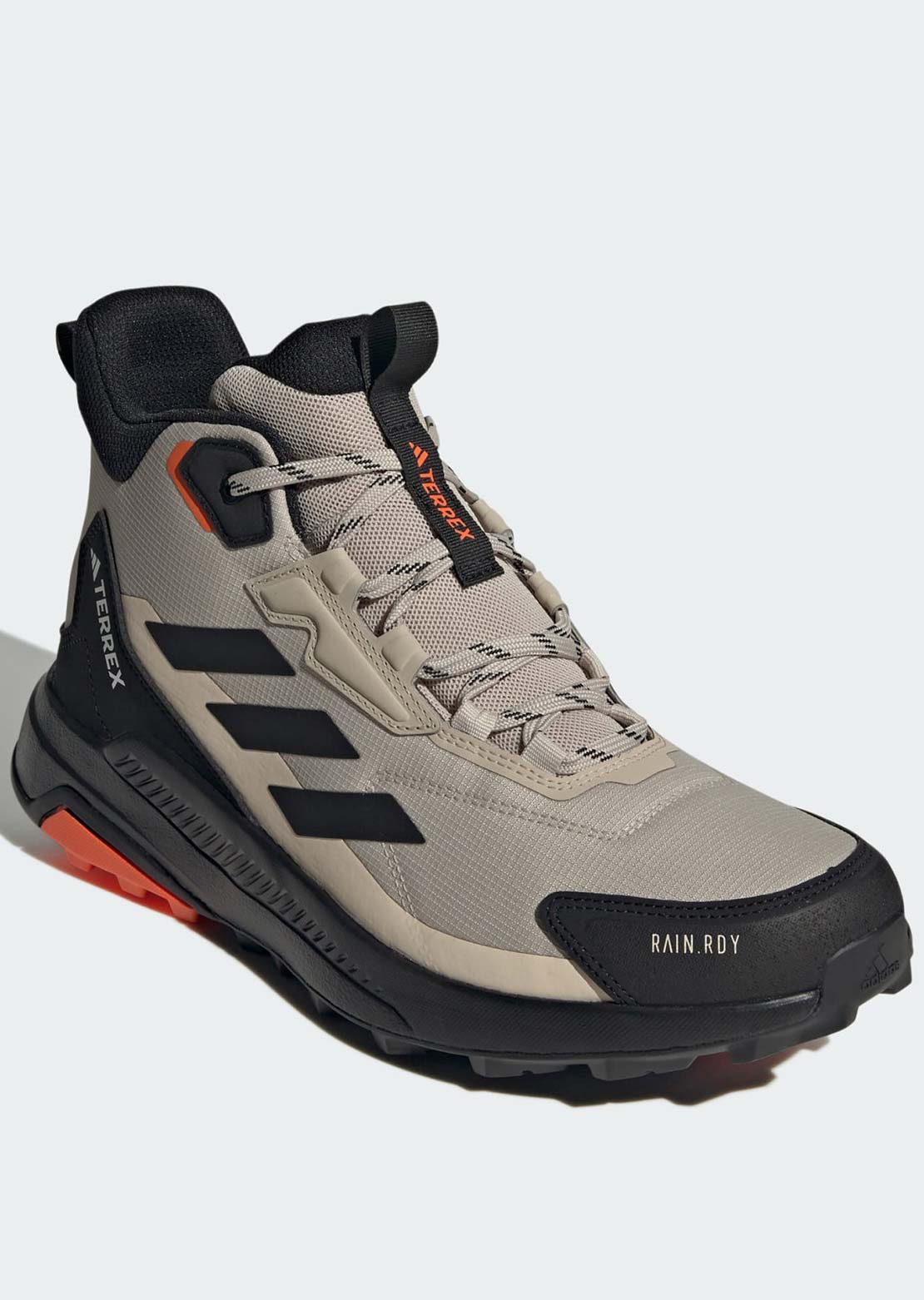 Adidas Men&#39;s Terrex Anylander Mid R.RDY Shoes Wonder Beige / Core Black / Semi Impact Orange