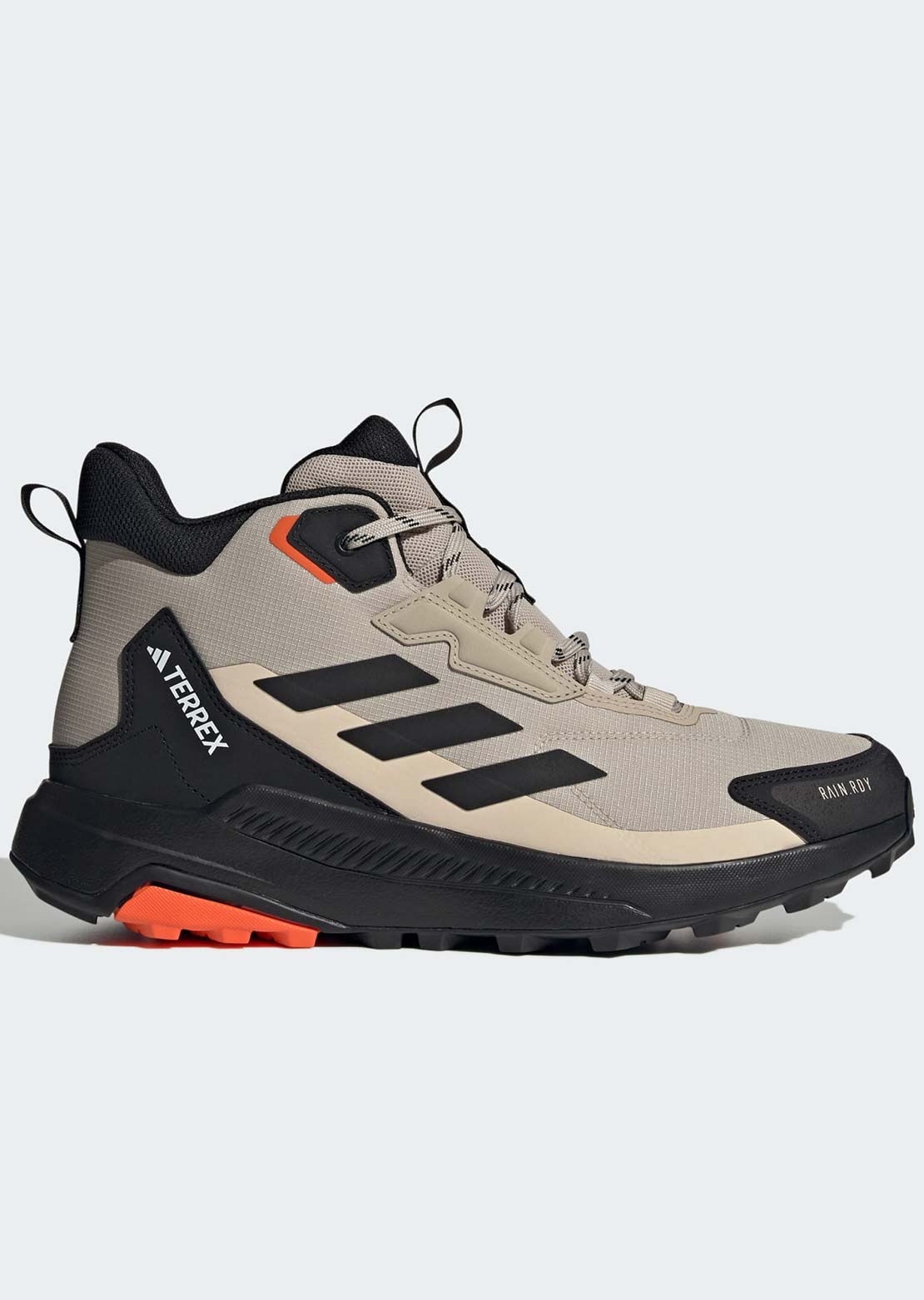 Adidas Men&#39;s Terrex Anylander Mid R.RDY Shoes Wonder Beige / Core Black / Semi Impact Orange