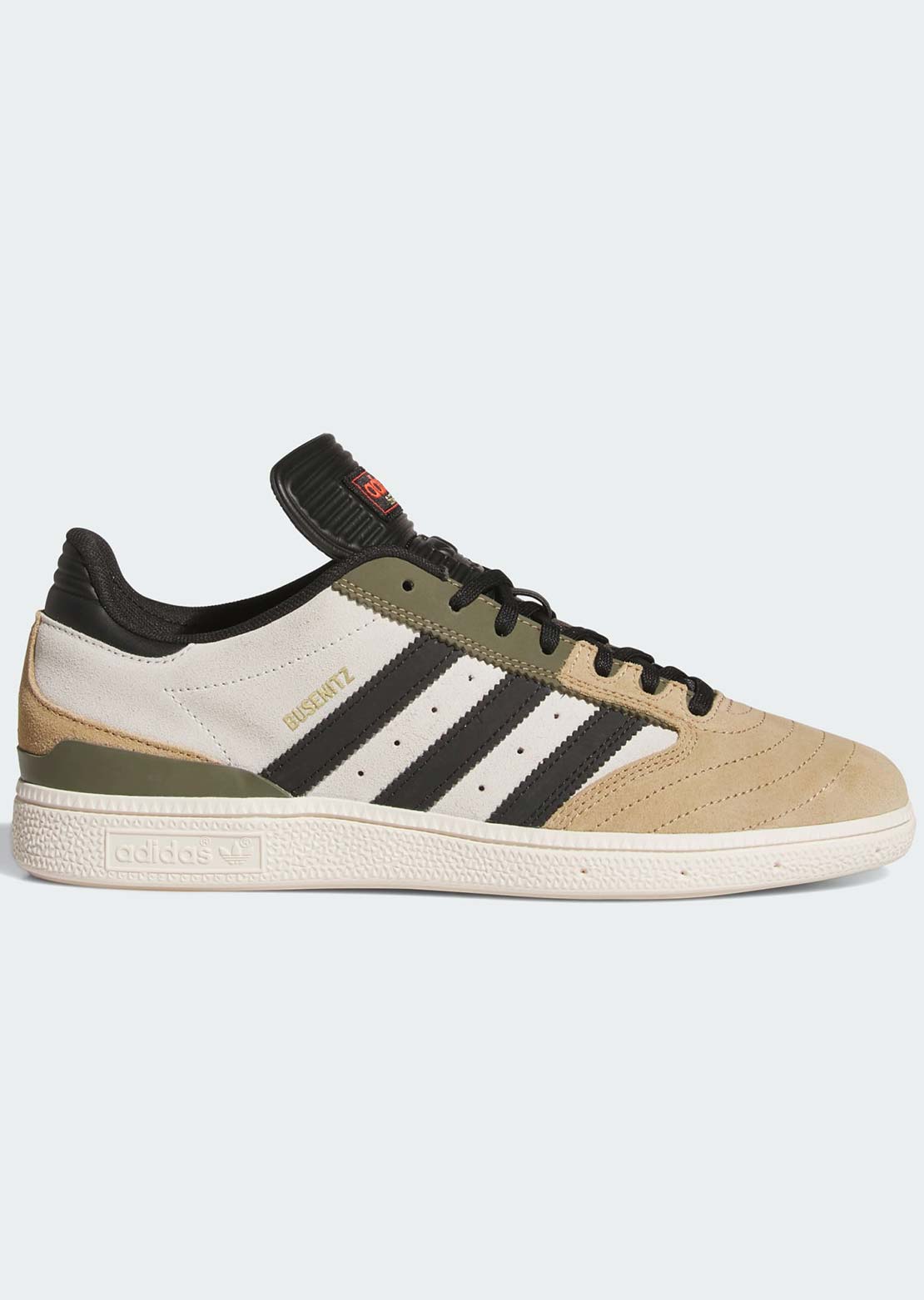 Adidas Skate Men's Busenitz Skate Shoes Cardboard Core/Black/Olive Strata Beige