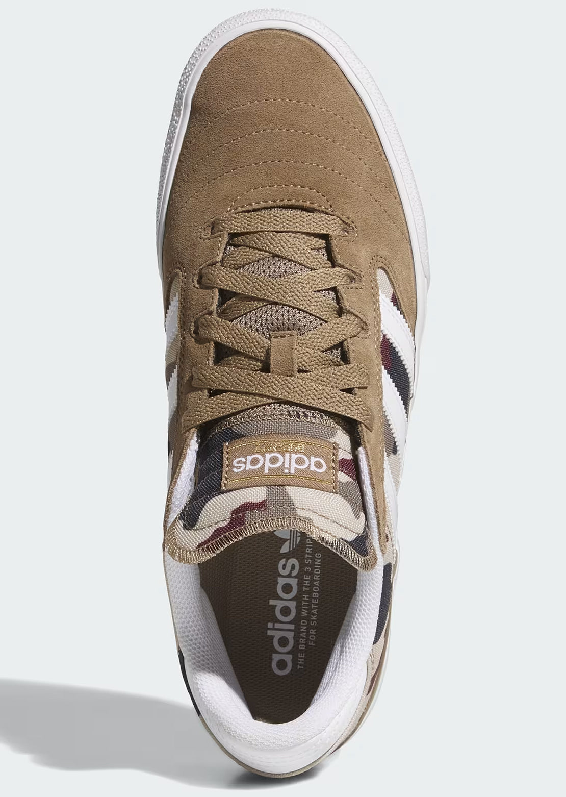 Adidas Skate Men's Busenitz Vulc II Shoes Khaki Six/Footwear White/Aurora Ink