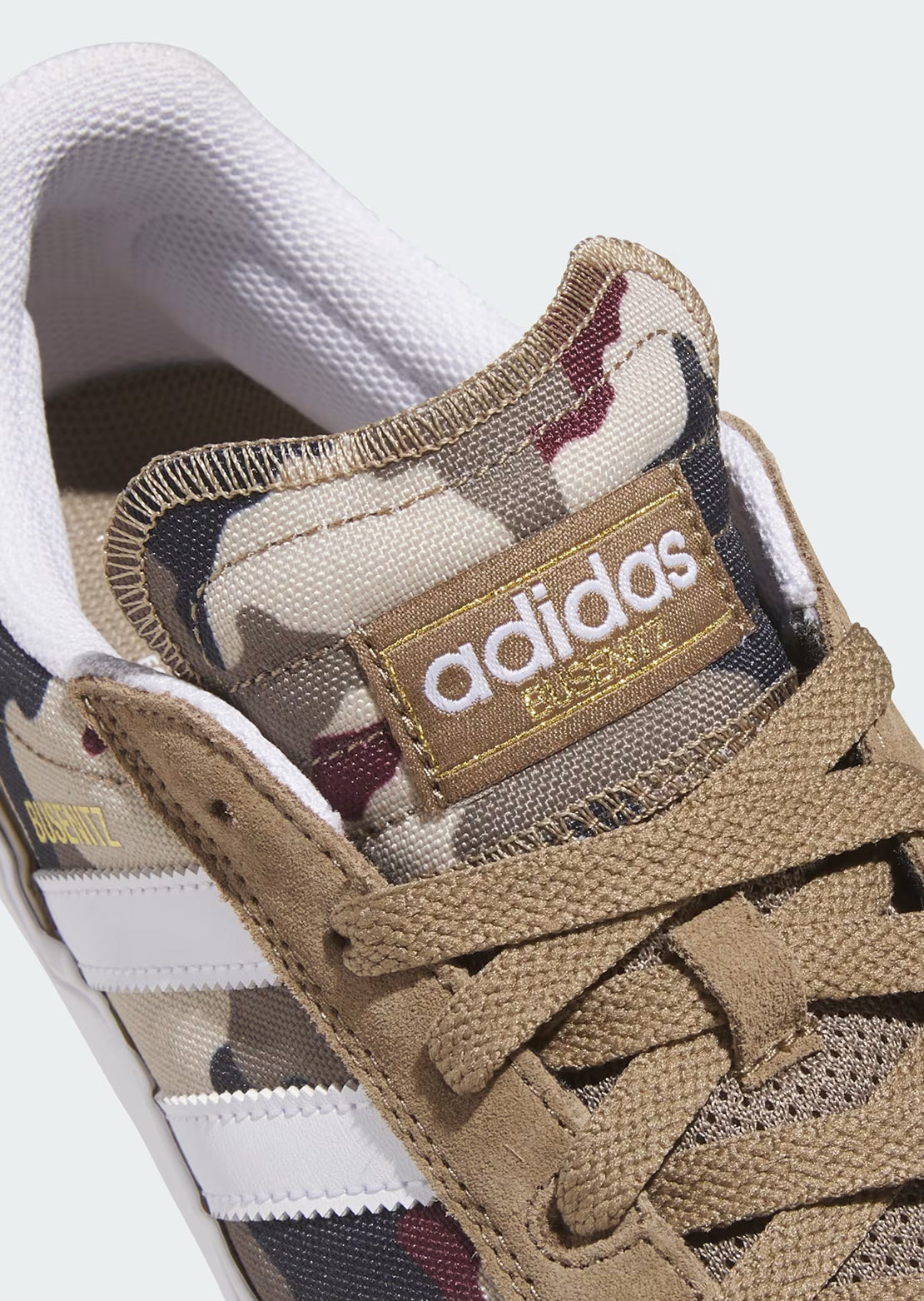 Adidas Skate Men's Busenitz Vulc II Shoes Khaki Six/Footwear White/Aurora Ink