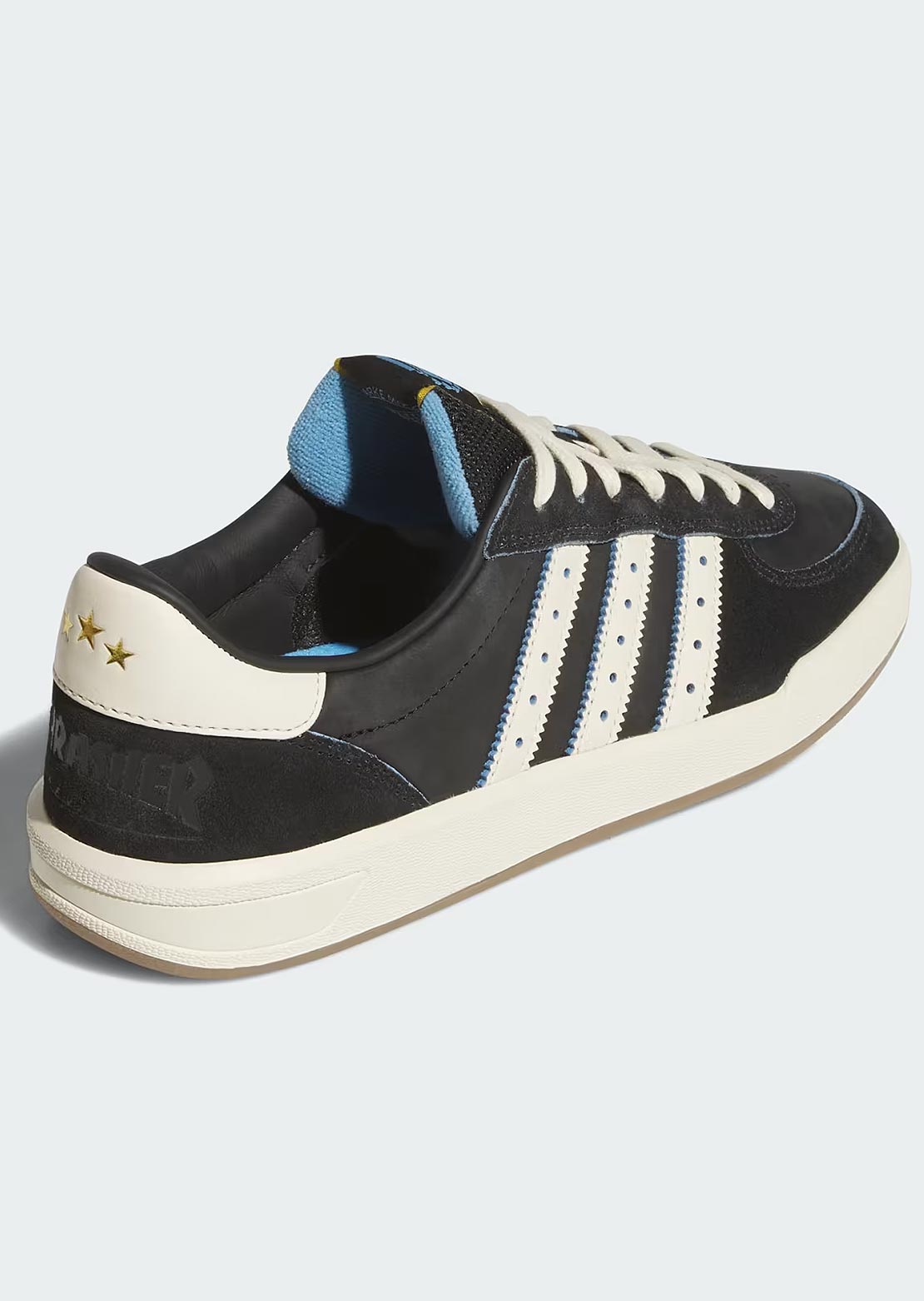Adidas Skate Men's Glenburn X Thrasher Shoes Core Black/Crew White/Gum