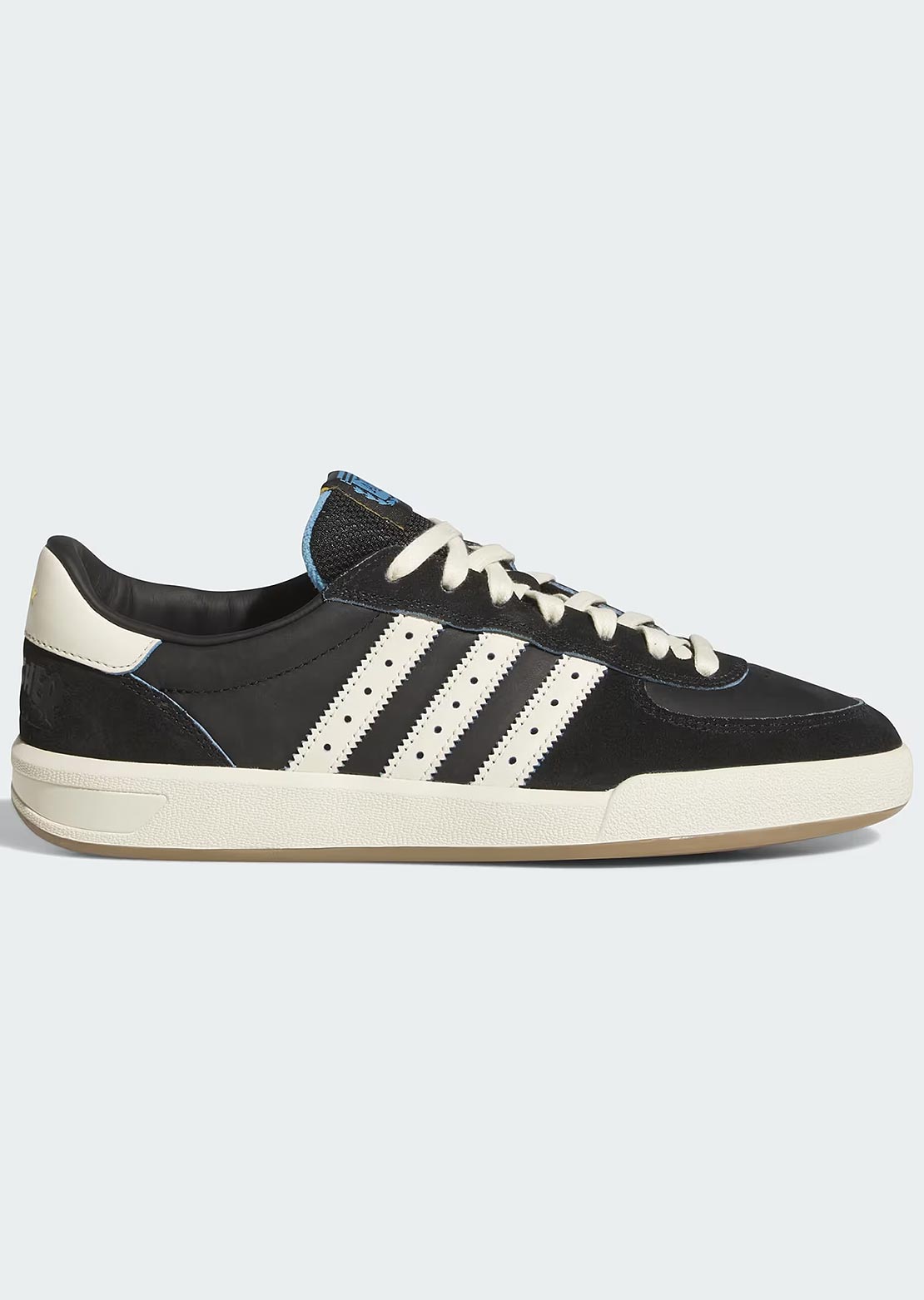 Adidas Skate Men's Glenburn X Thrasher Shoes Core Black/Crew White/Gum