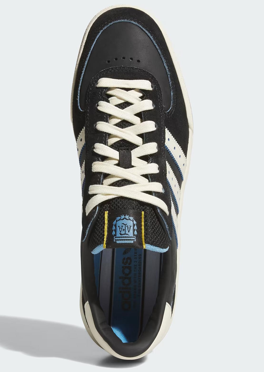Adidas Skate Men's Glenburn X Thrasher Shoes Core Black/Crew White/Gum