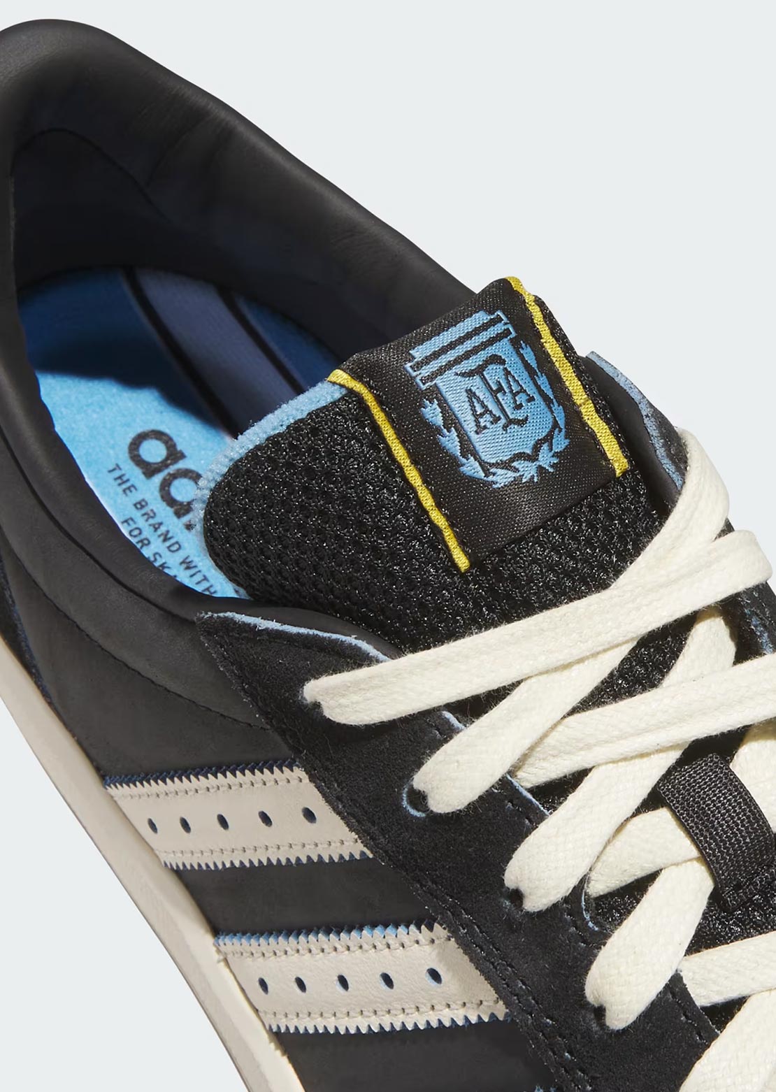 Adidas Skate Men's Glenburn X Thrasher Shoes Core Black/Crew White/Gum