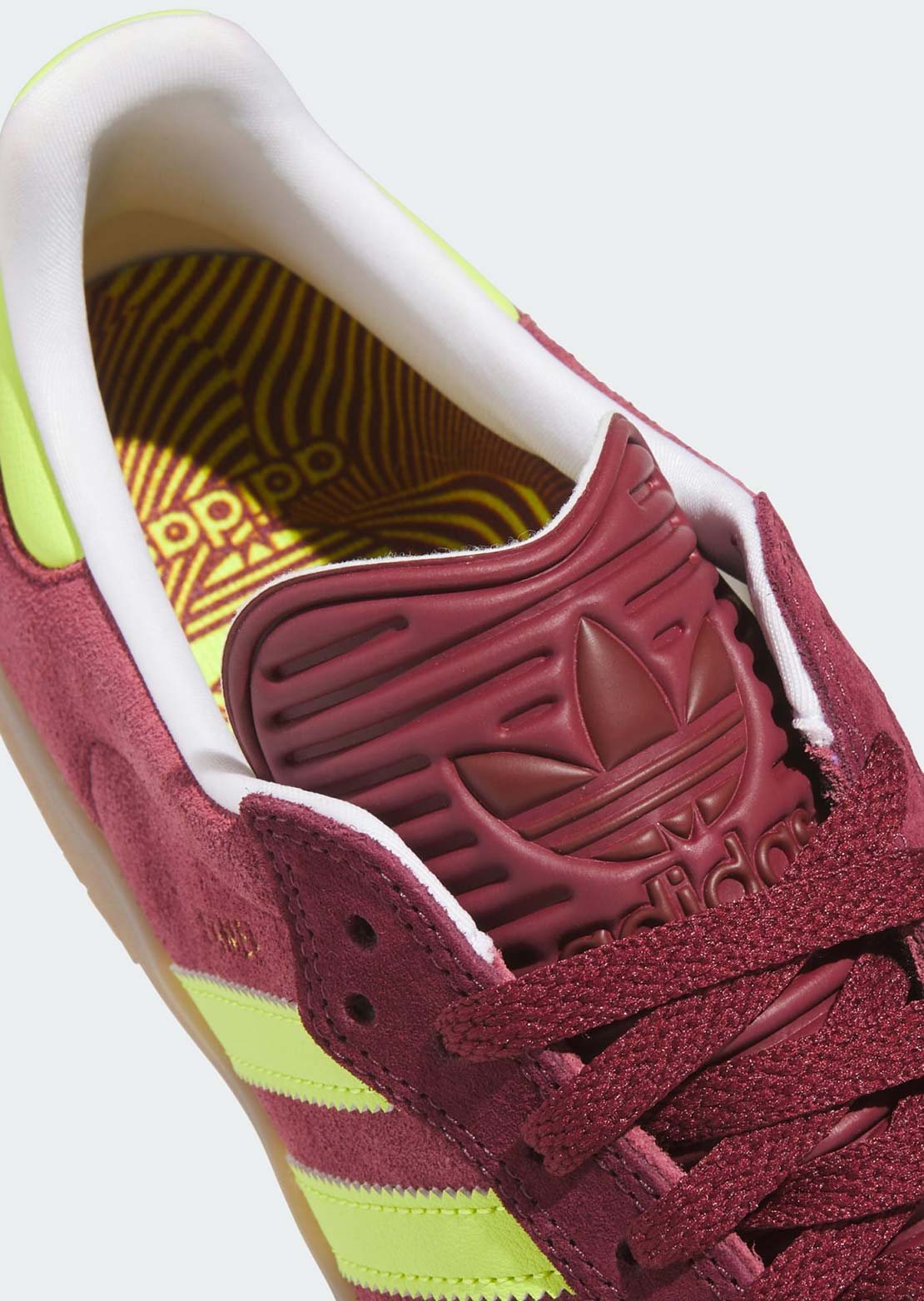 Adidas Skate Men's Puig Samba Skate Shoes Red