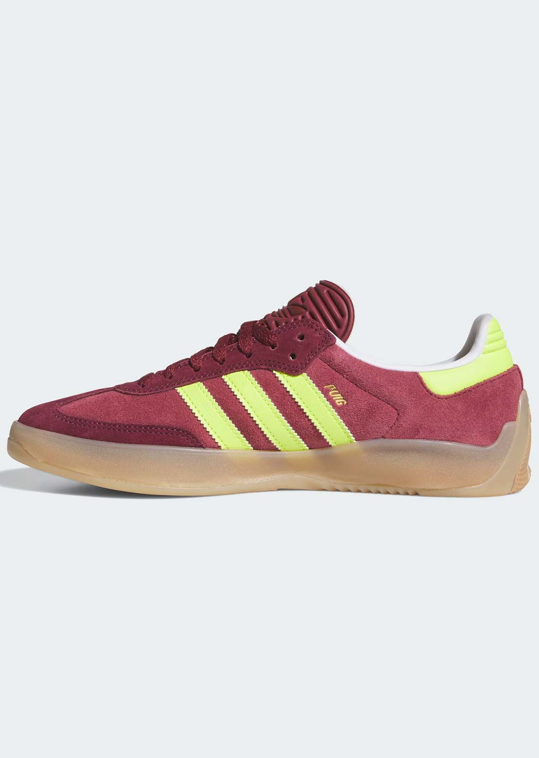 Adidas Skate Men's Puig Samba Skate Shoes Red