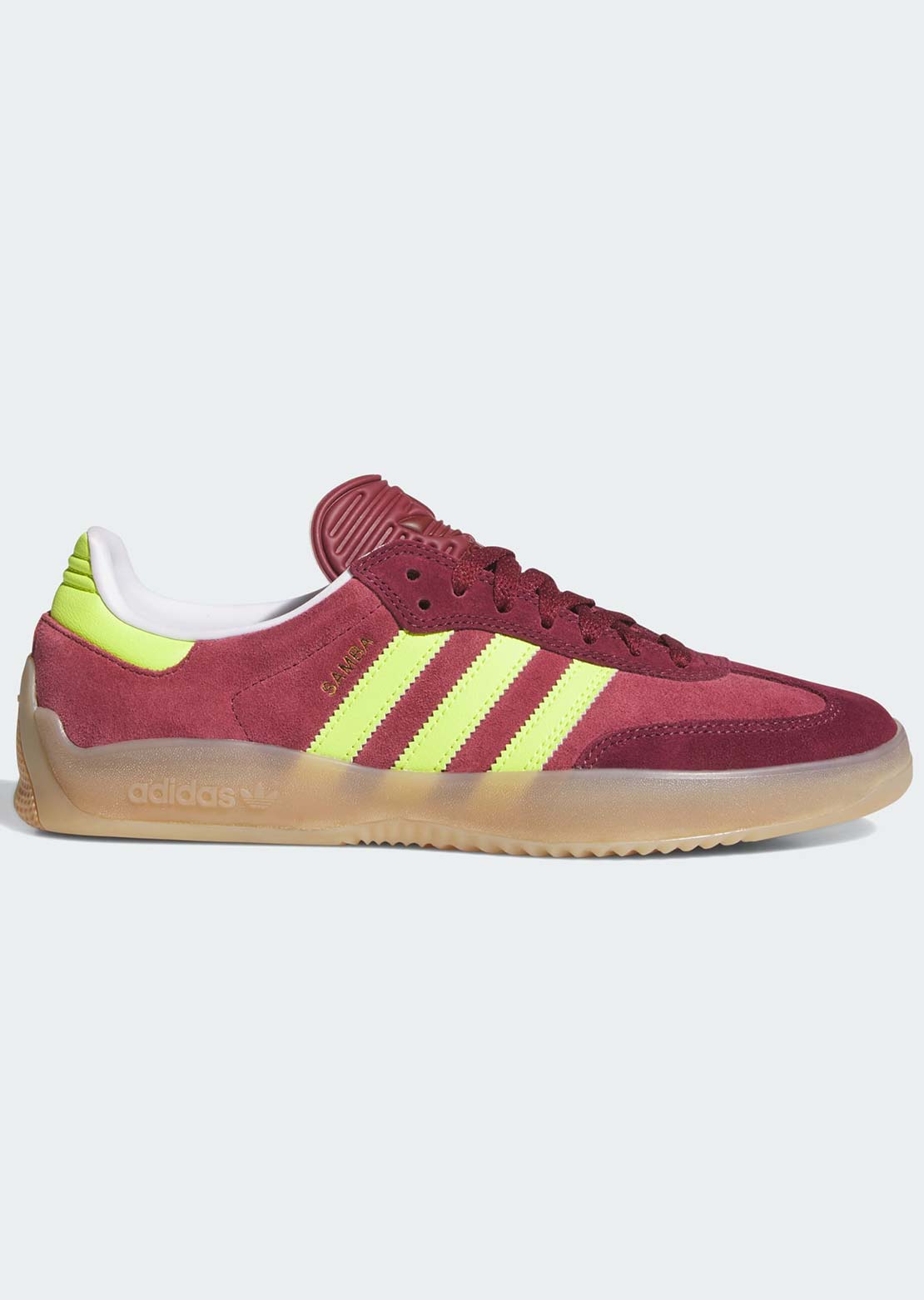 Adidas Skate Men's Puig Samba Skate Shoes Red