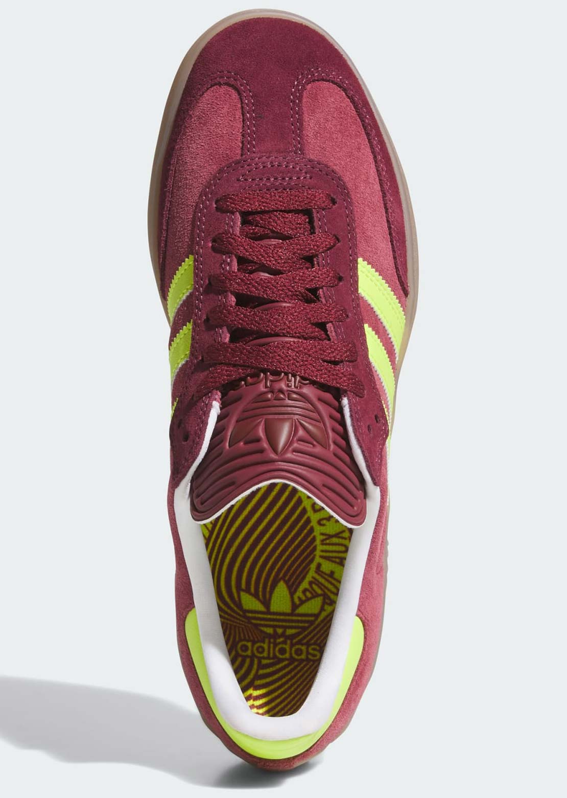 Adidas Skate Men's Puig Samba Skate Shoes Red