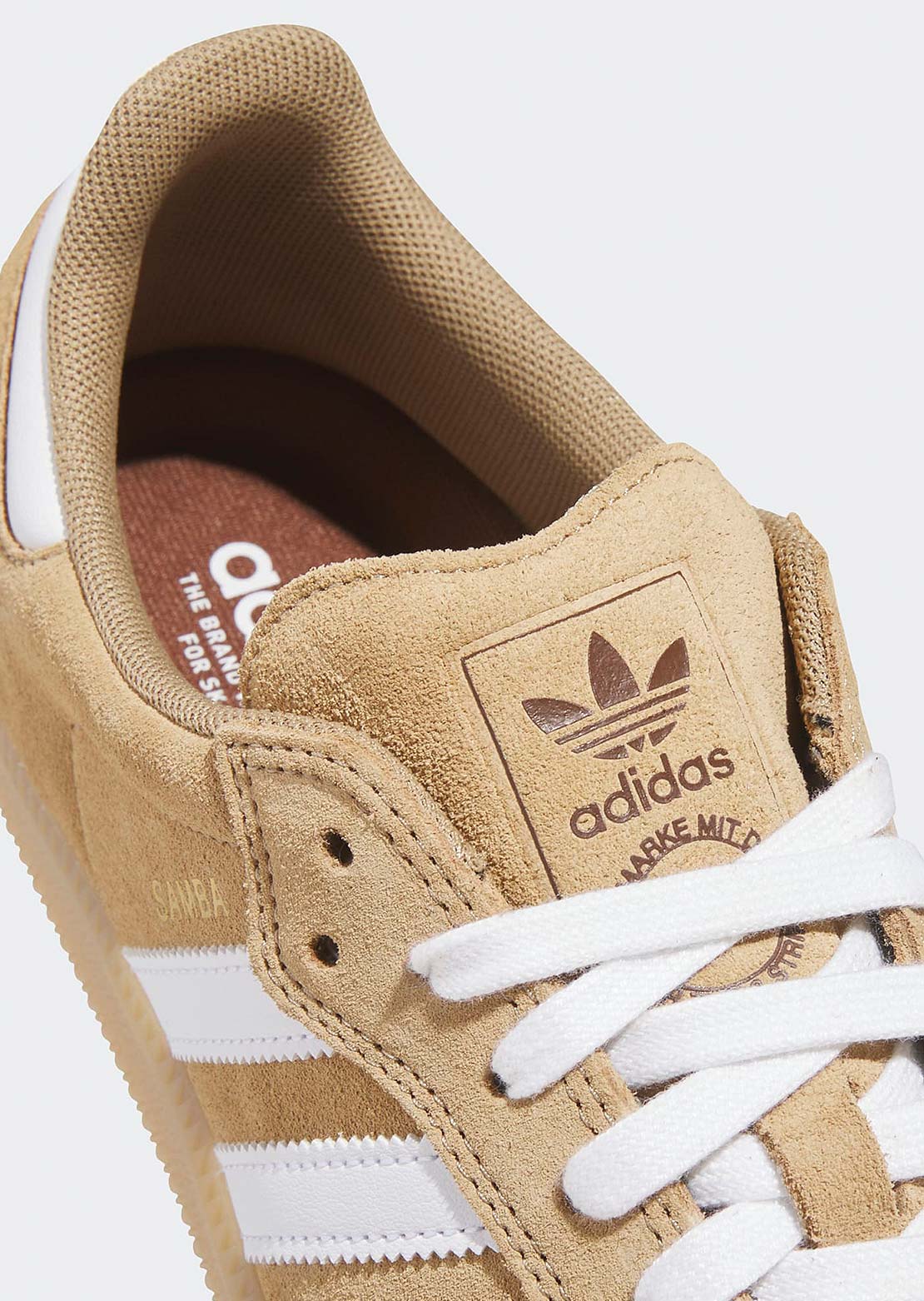 Adidas Skate Men's Samba Adv Skate Shoes Beige