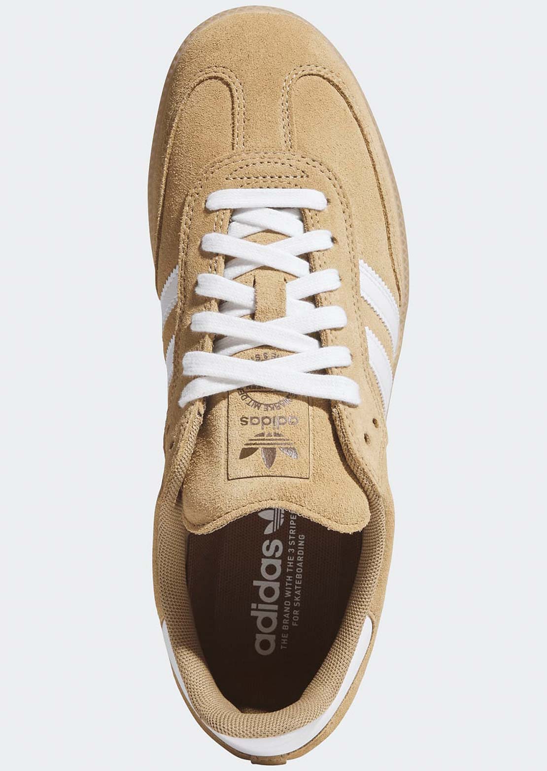 Adidas Skate Men's Samba Adv Skate Shoes Beige
