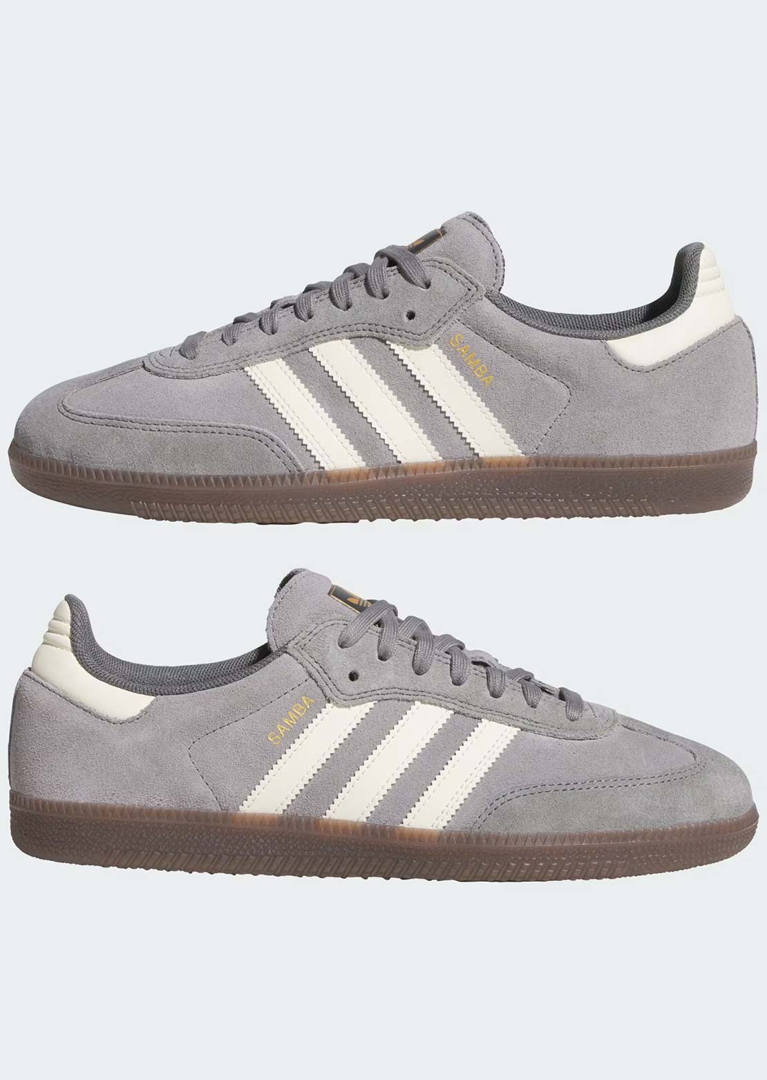 Adidas Skate Men's Samba Adv Skate Shoes Grey