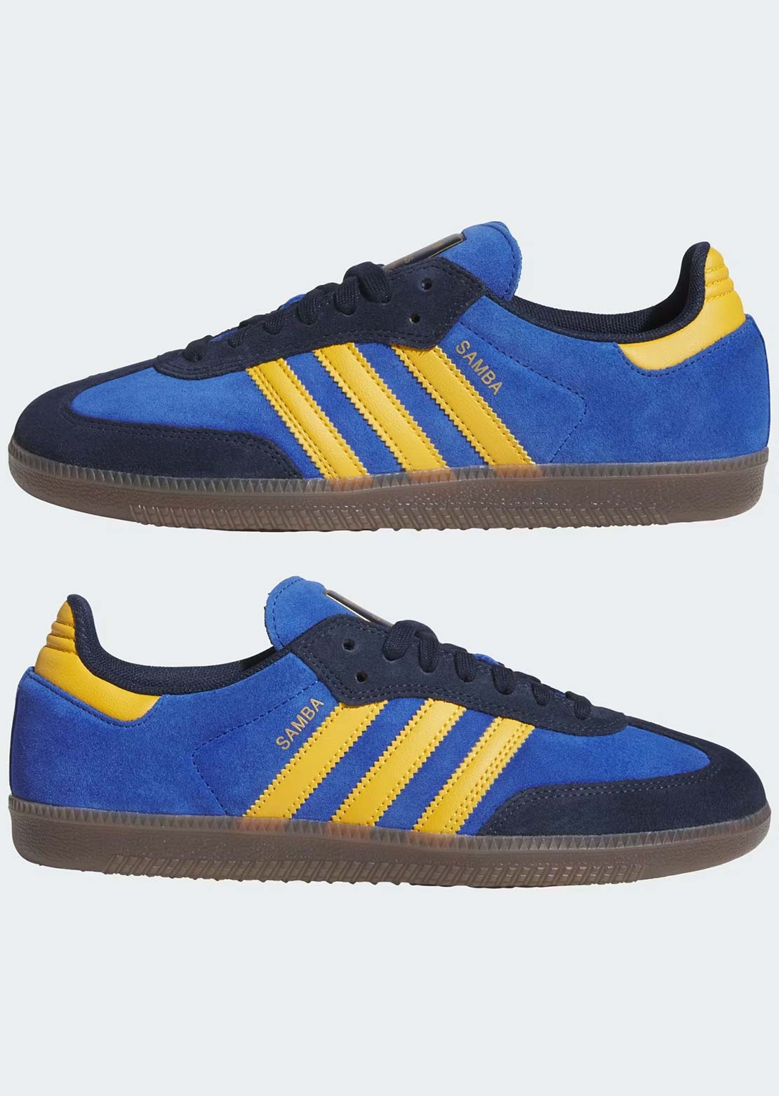 Adidas Skate Men's Samba Adv Skate Shoes Blue