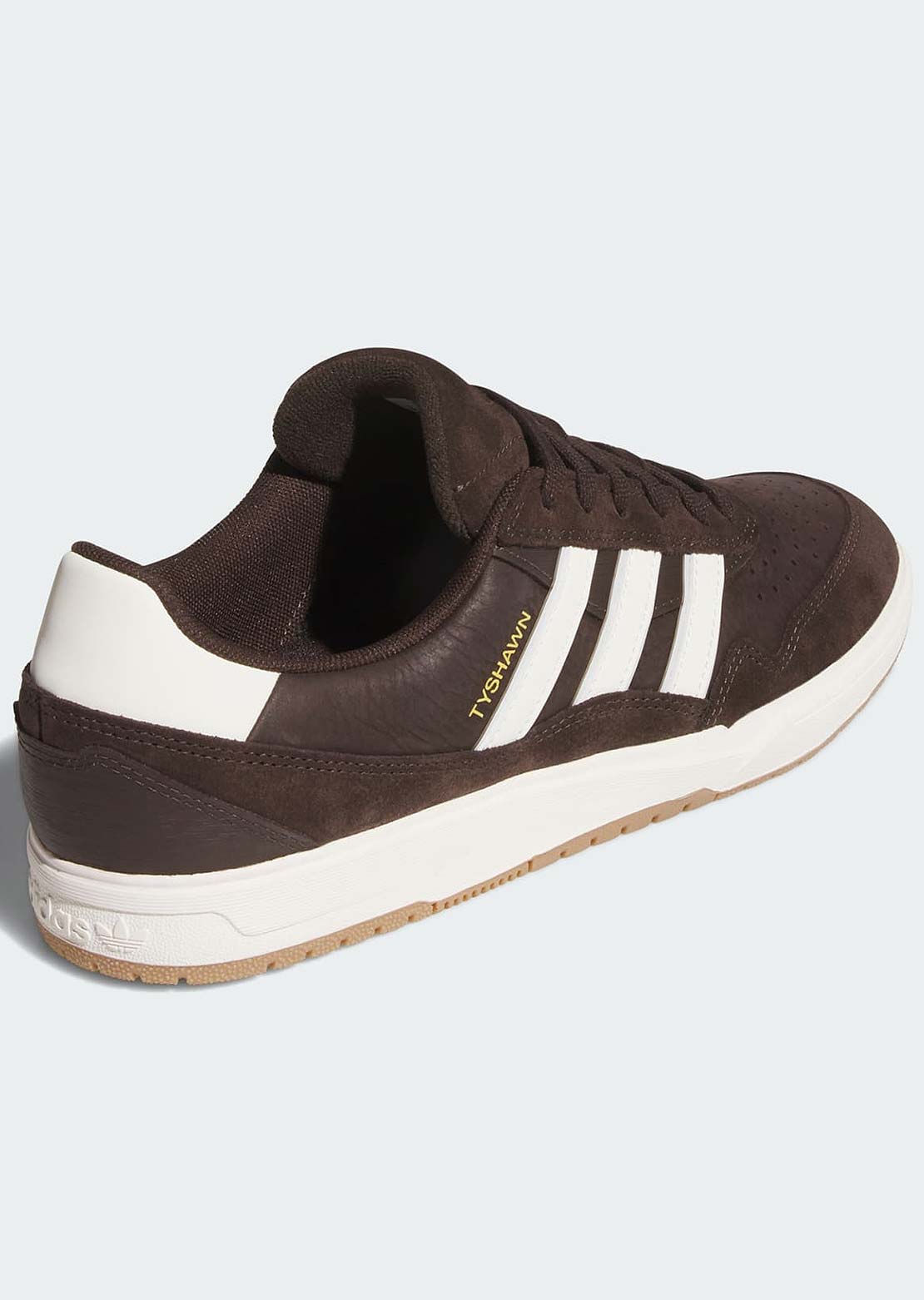 Adidas Skate Unisex Tyshawn II Skate Shoes Aurora Coffee Off White Chalk White