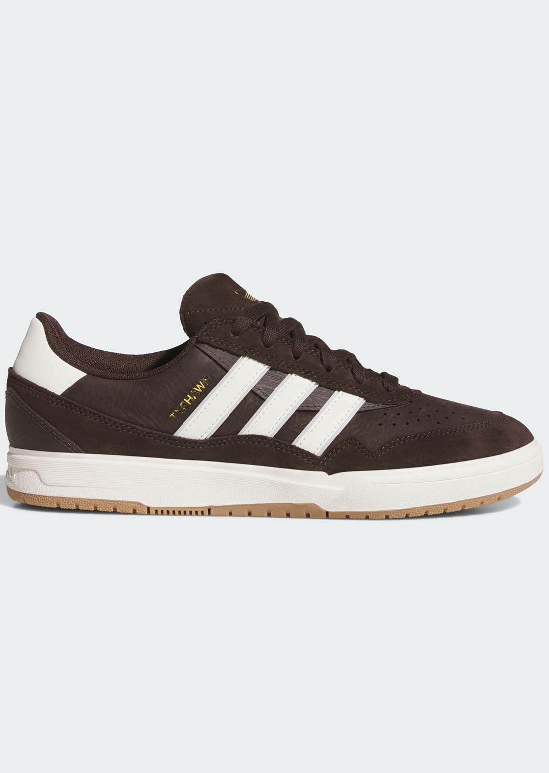 Adidas Skate Unisex Tyshawn II Skate Shoes Aurora Coffee Off White Chalk White