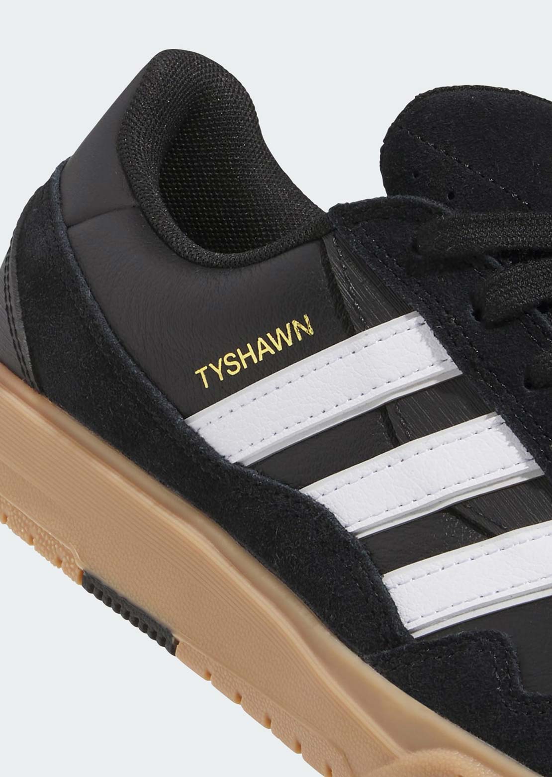 Adidas Skate Unisex Tyshawn II Skate Shoes Core Black Core White Gum