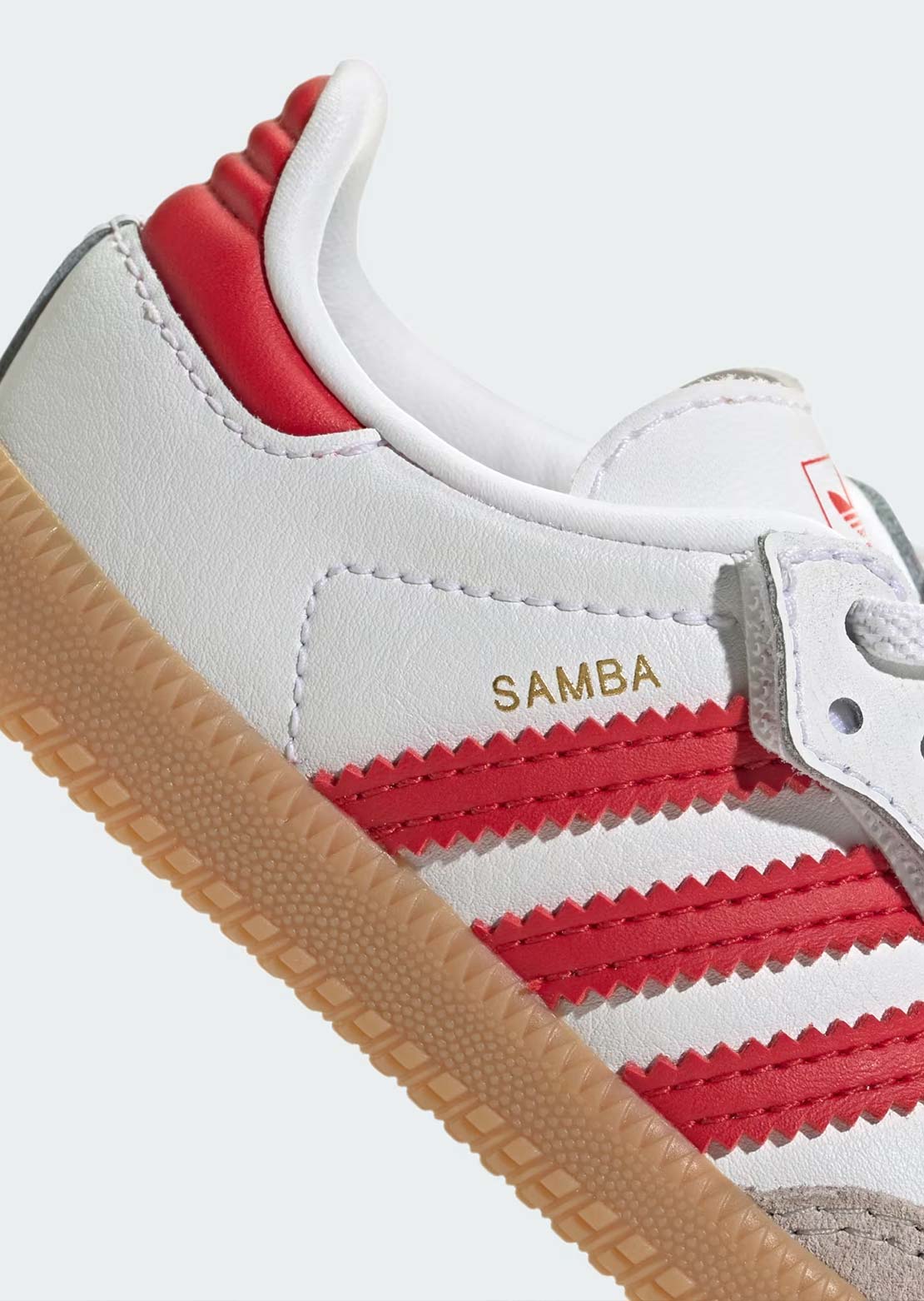 Adidas Toddler Samba Originals Shoes Cloud White/Better Scarlet/Gum