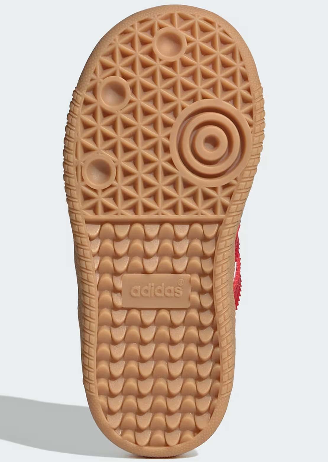 Adidas Toddler Samba Originals Shoes Cloud White/Better Scarlet/Gum