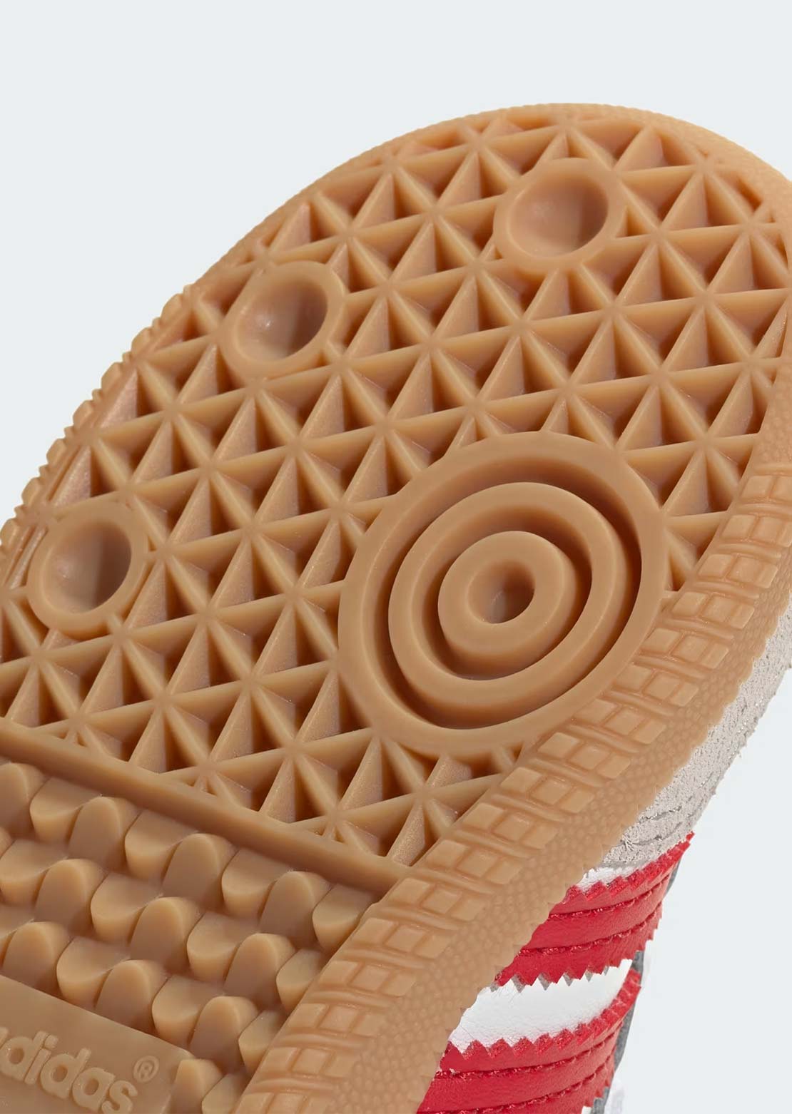 Adidas Toddler Samba Originals Shoes Cloud White/Better Scarlet/Gum