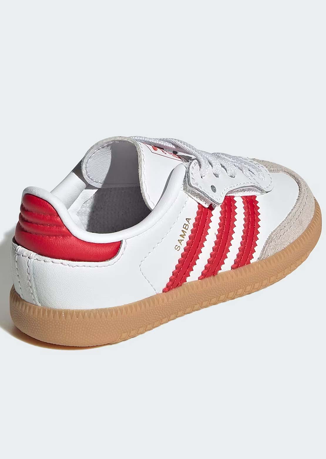 Adidas Toddler Samba Originals Shoes Cloud White/Better Scarlet/Gum
