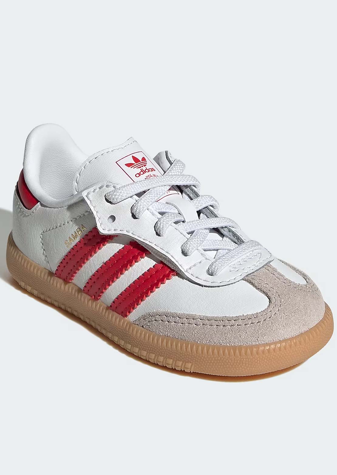 Adidas Toddler Samba Originals Shoes Cloud White/Better Scarlet/Gum