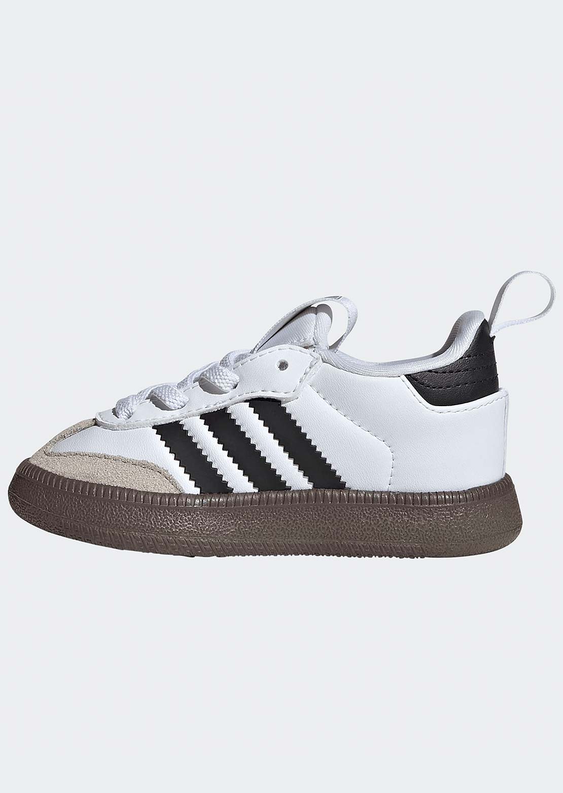 Adidas Toddler Samba Quickon Shoes FTW White/Core Black/Goldmt