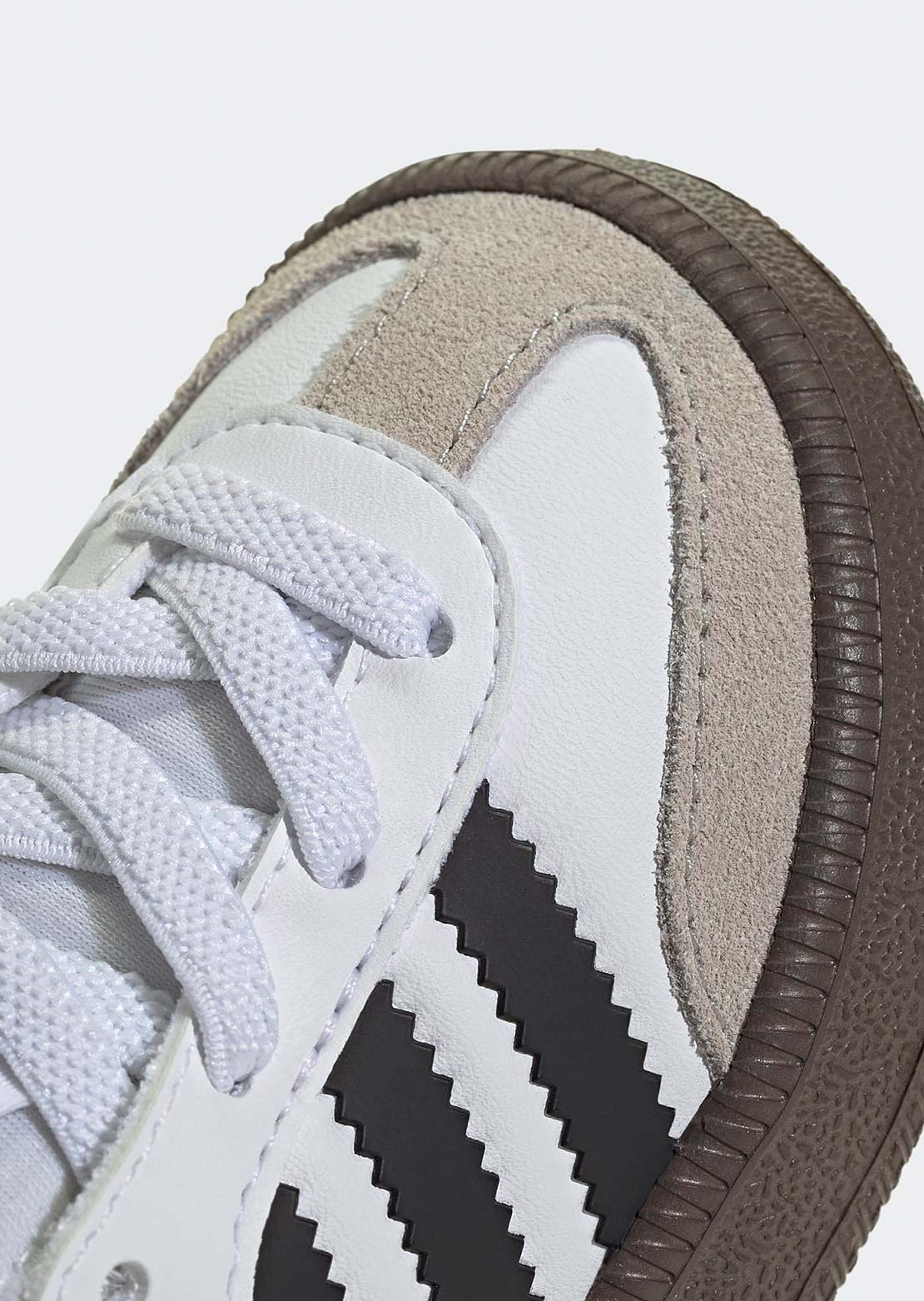 Adidas Toddler Samba Quickon Shoes FTW White/Core Black/Goldmt