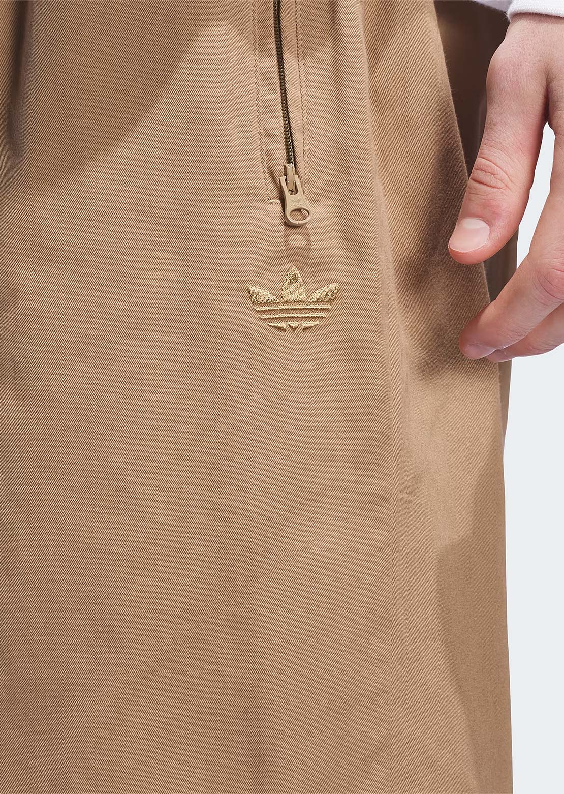 Adidas Unisex Pintuck Pants Beige