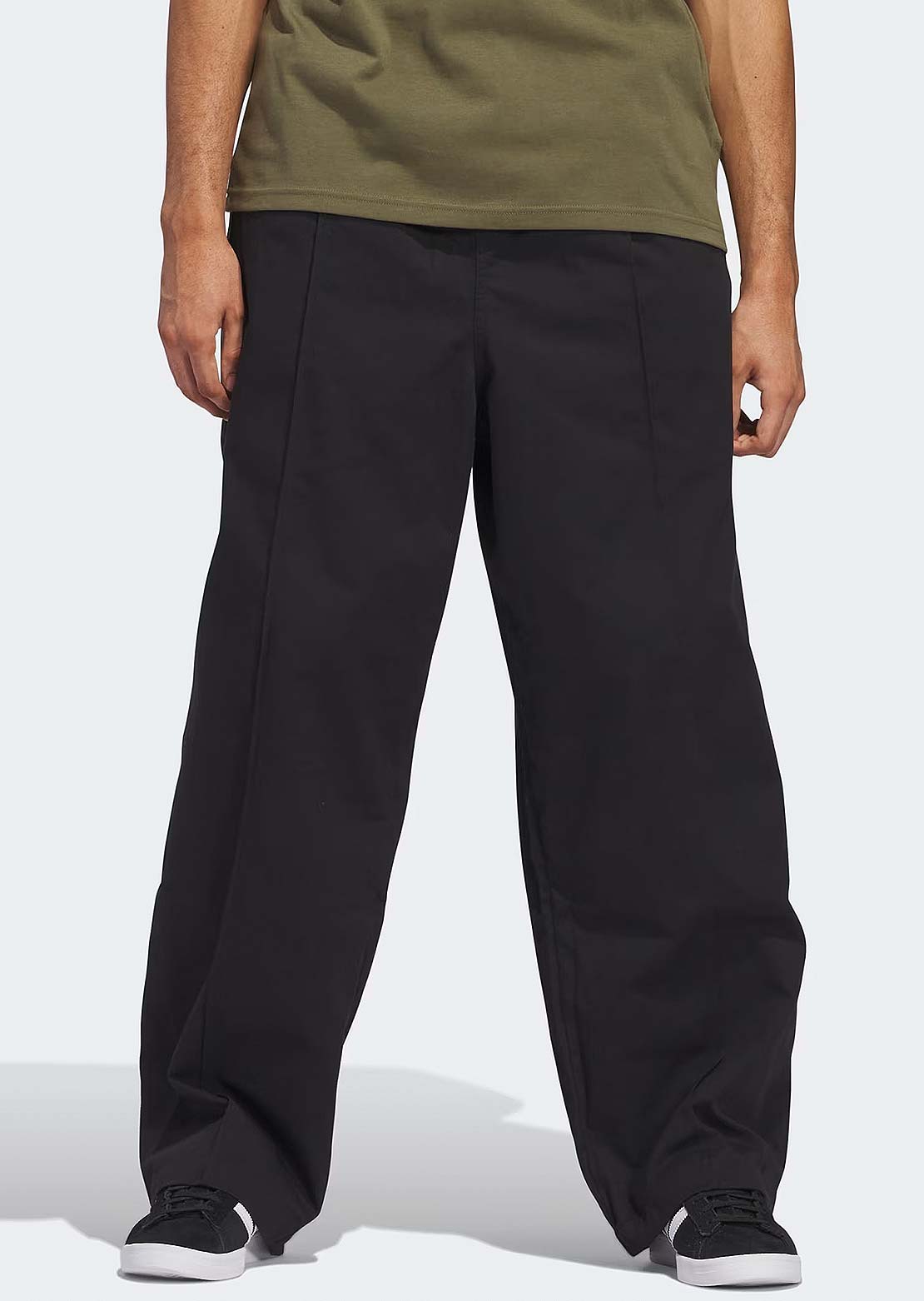 Adidas Unisex Pintuck Pants Black