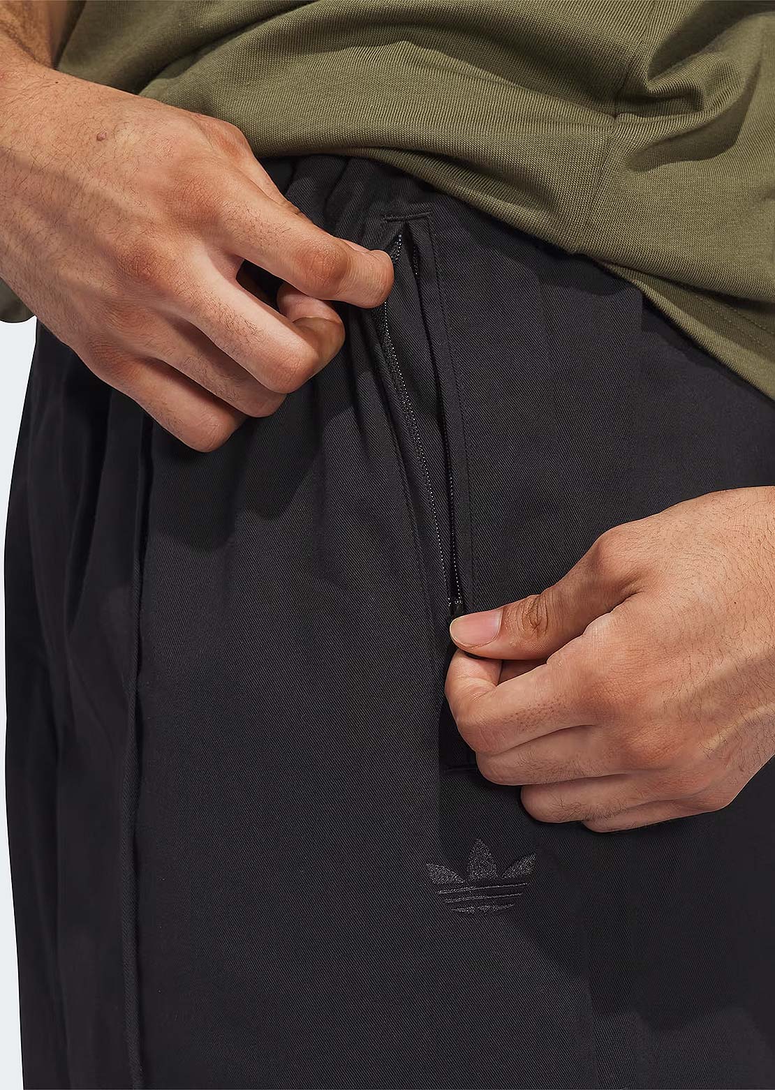 Adidas Unisex Pintuck Pants Black