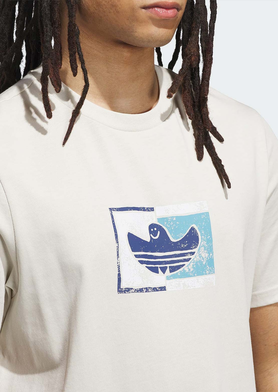 Adidas Unisex Shmoo Graphic T-Shirt Beige
