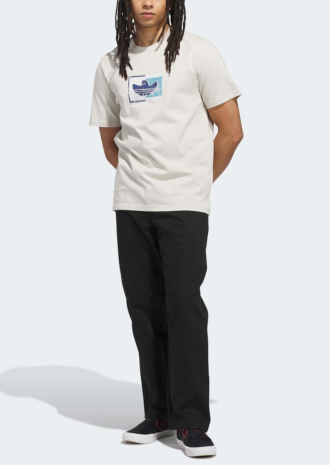 Adidas Unisex Shmoo Graphic T-Shirt Beige