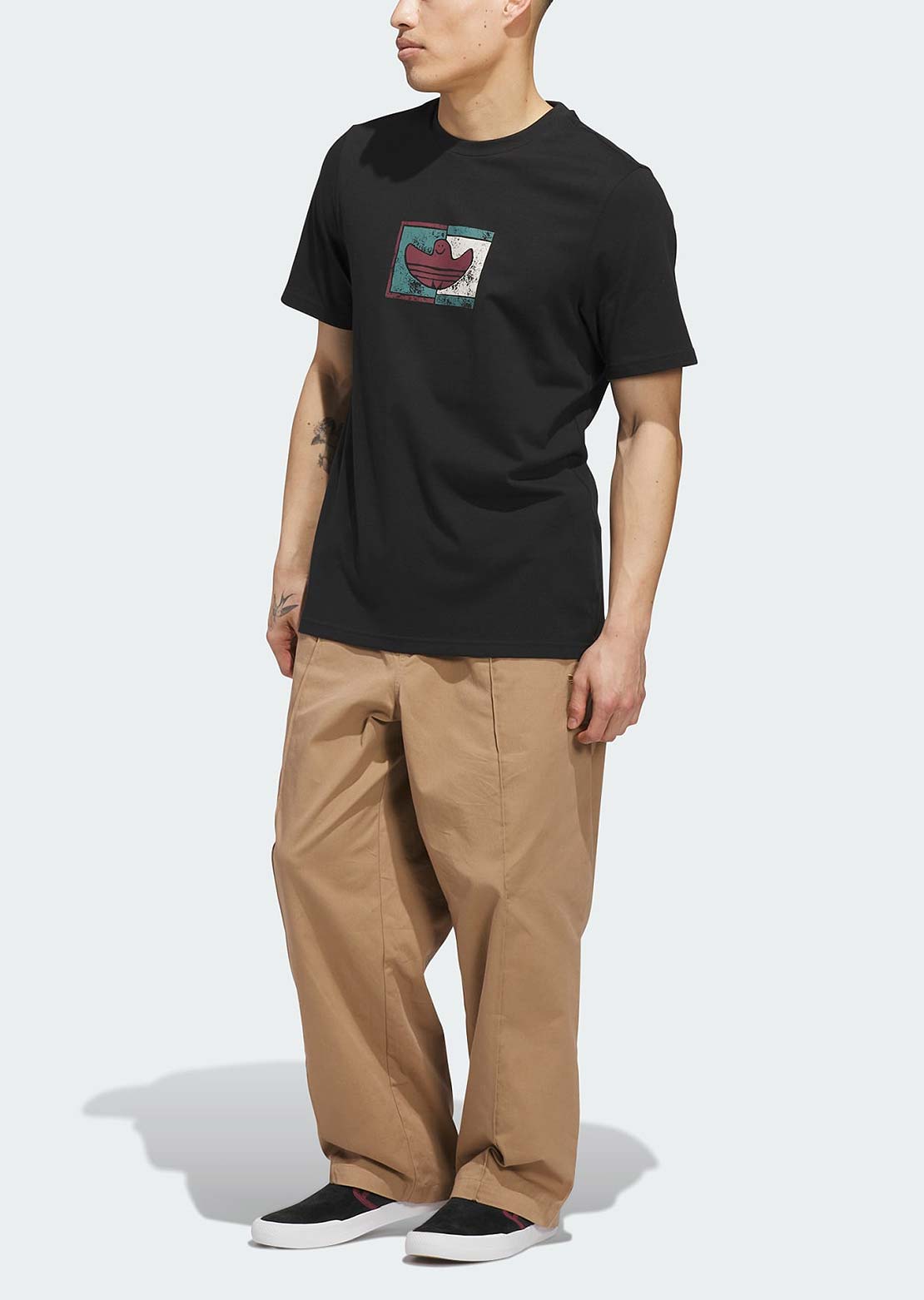 Adidas Unisex Shmoo Graphic T-Shirt Black