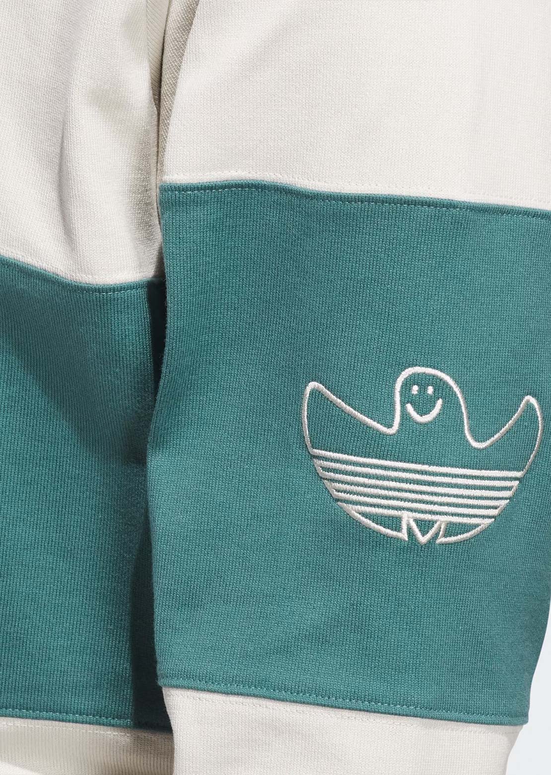 Adidas Unisex Shmoo Heavyweight Rugby Sweatshirt Beige