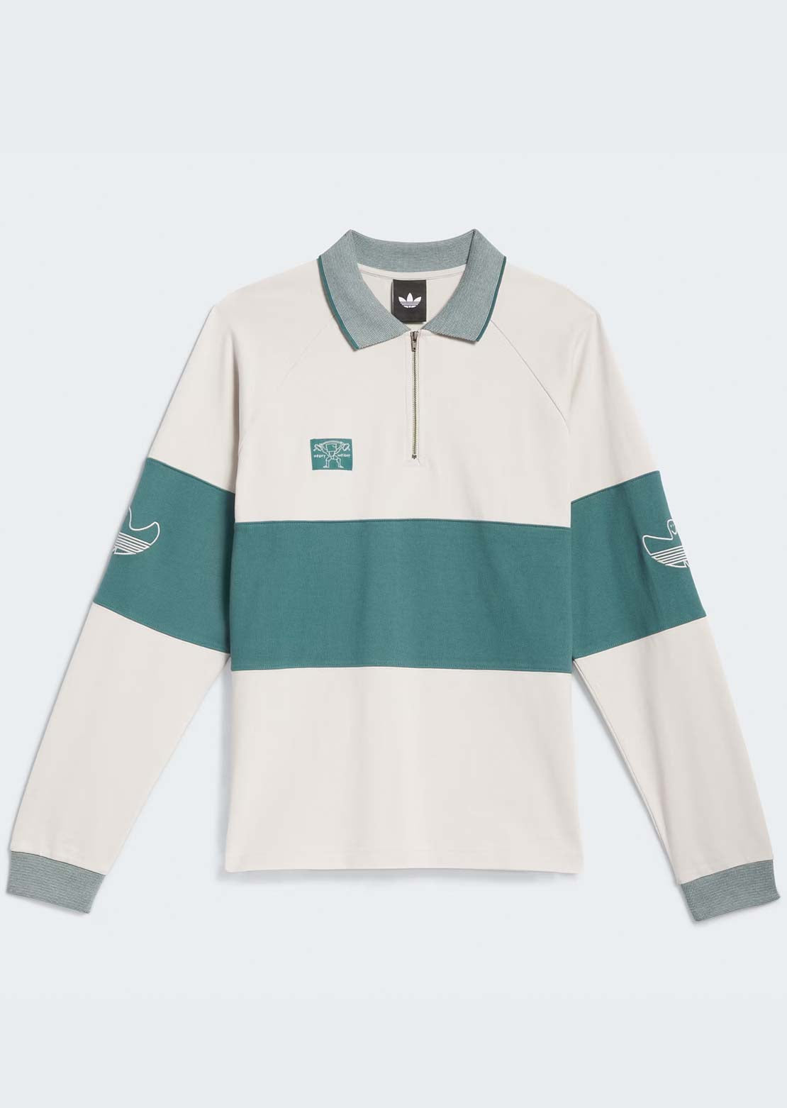 Adidas Unisex Shmoo Heavyweight Rugby Sweatshirt Beige